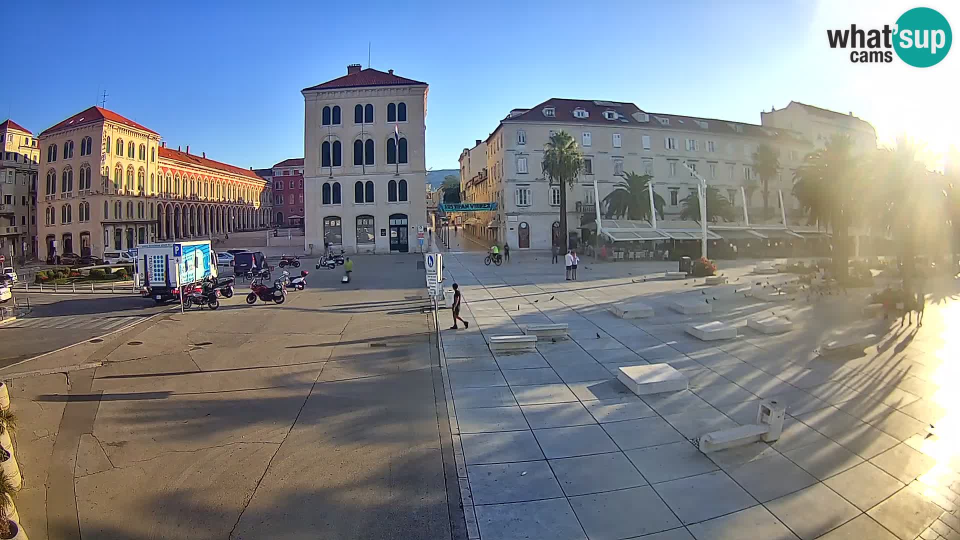 Webcam Spalato Riva – Prokurative | Piazza della Republika