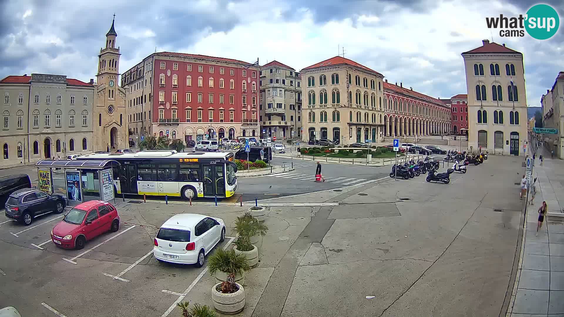 Webcam Split Riva – Prokurative | Plaza de la República