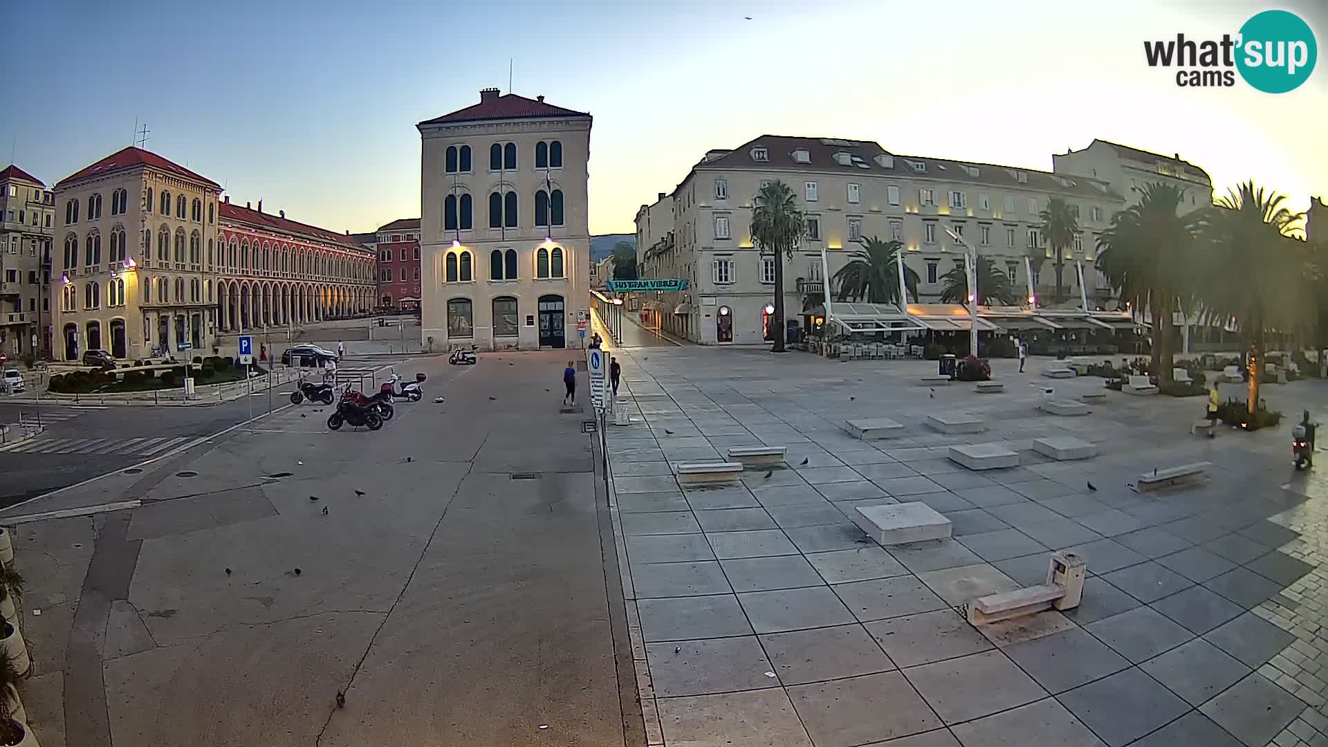 Live kamera Split Riva – Prokurative | Trg Republike