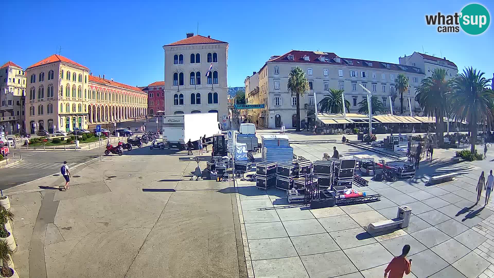 Live kamera Split Riva – Prokurative | Trg Republike