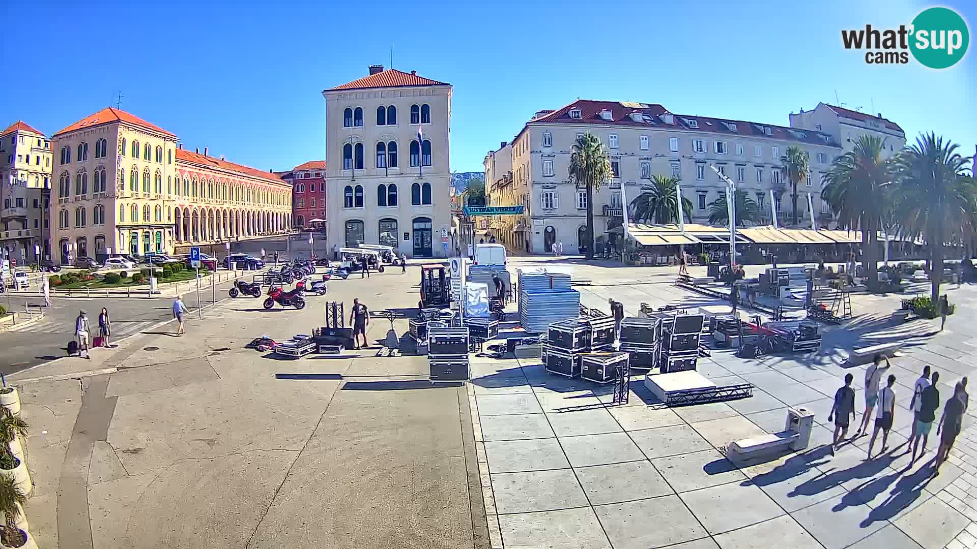 Live kamera Split Riva – Prokurative | Trg Republike