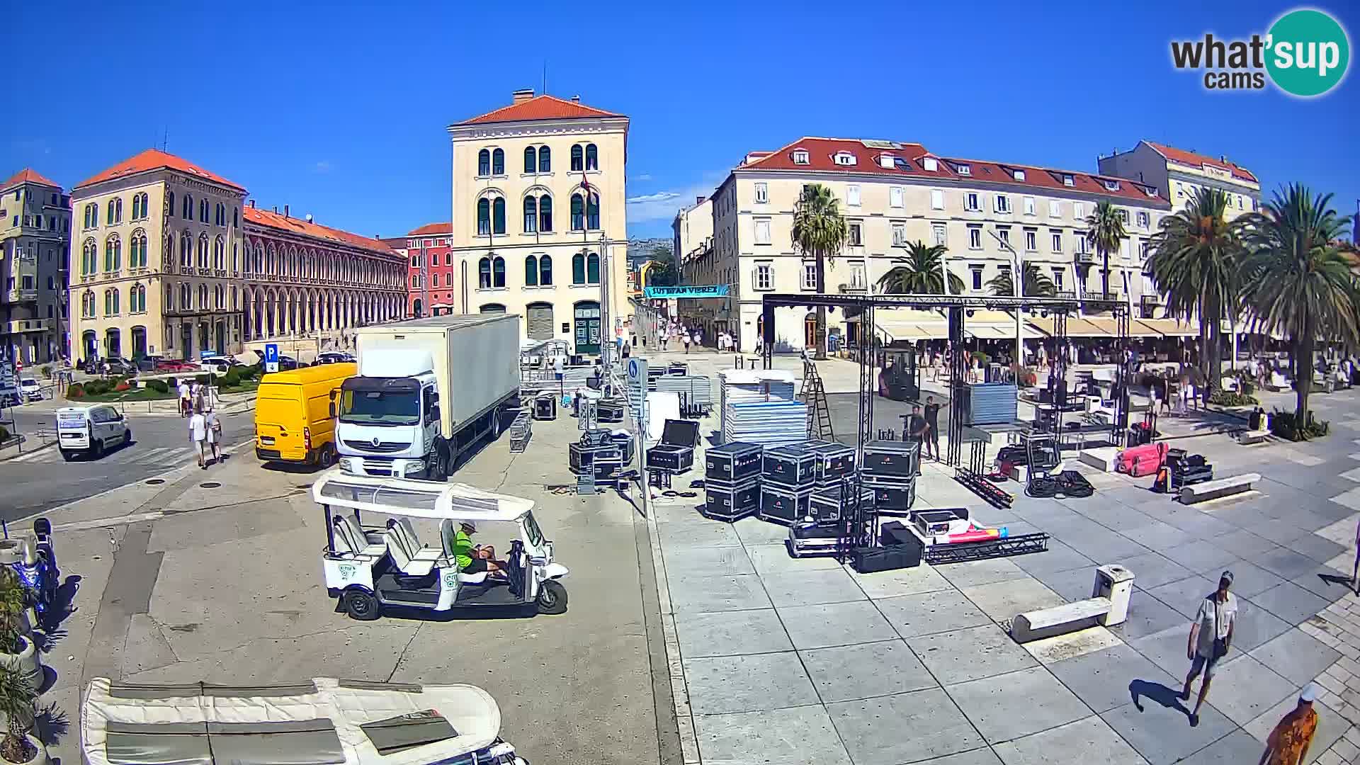 Live kamera Split Riva – Prokurative | Trg Republike