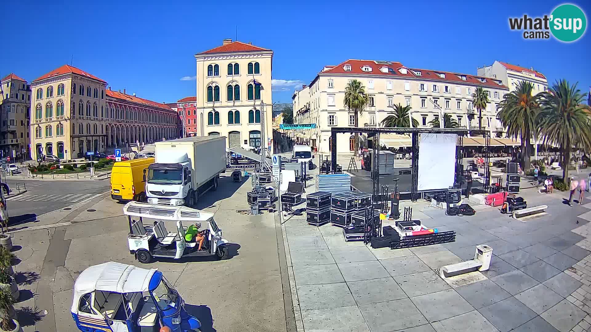 Split kamera Riva – Prokurative | Trg Republike