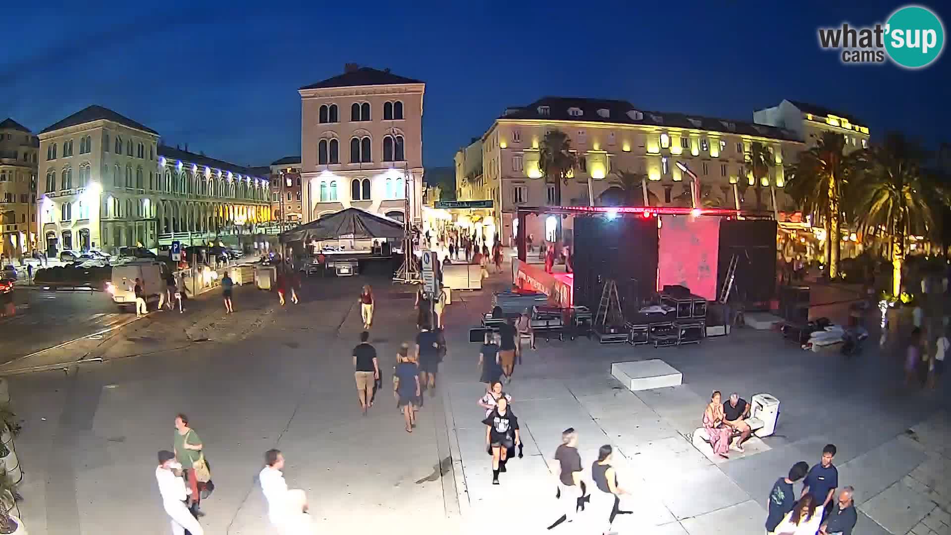 Live kamera Split Riva – Prokurative | Trg Republike
