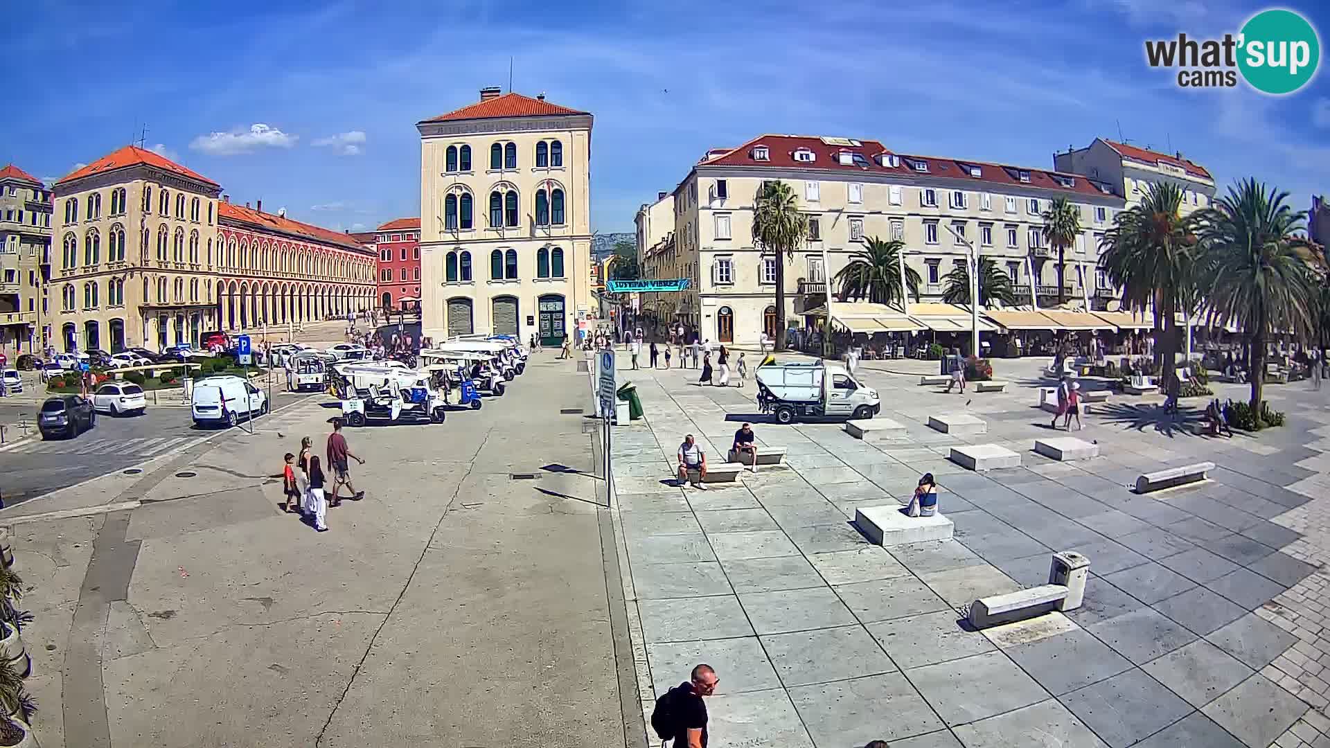 Webcam Split Riva – Prokurative | Plaza de la República