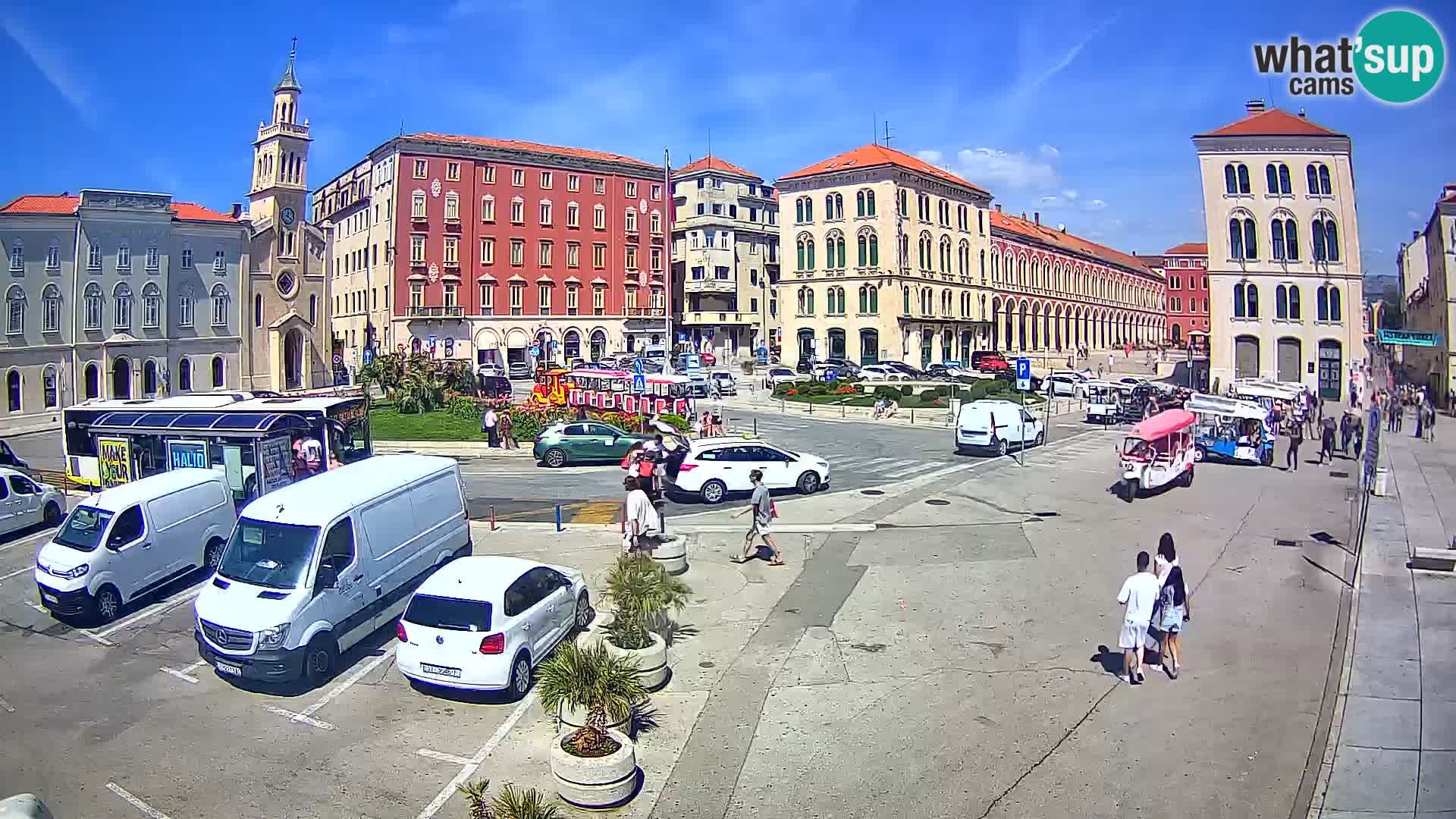 Webcam Split Riva – Prokurative | Plaza de la República
