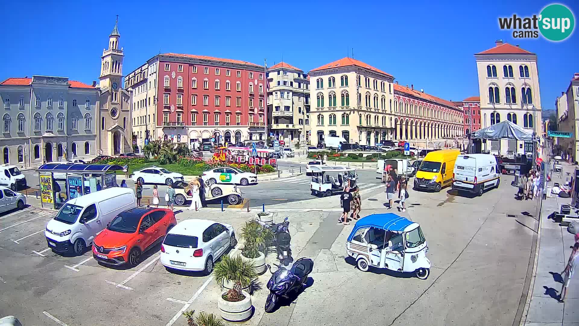 Live kamera Split Riva – Prokurative | Trg Republike
