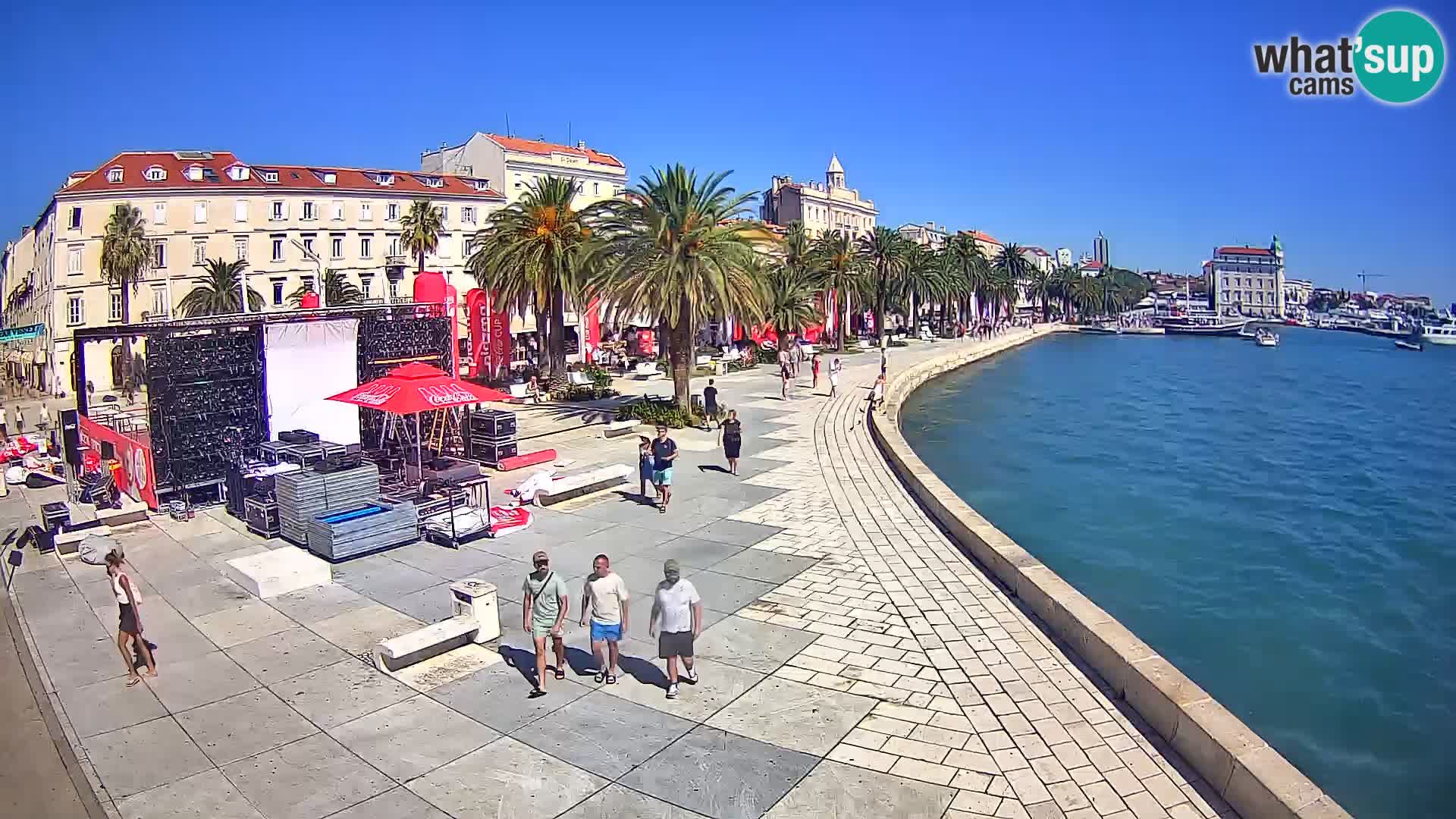 Live kamera Split Riva – Prokurative | Trg Republike