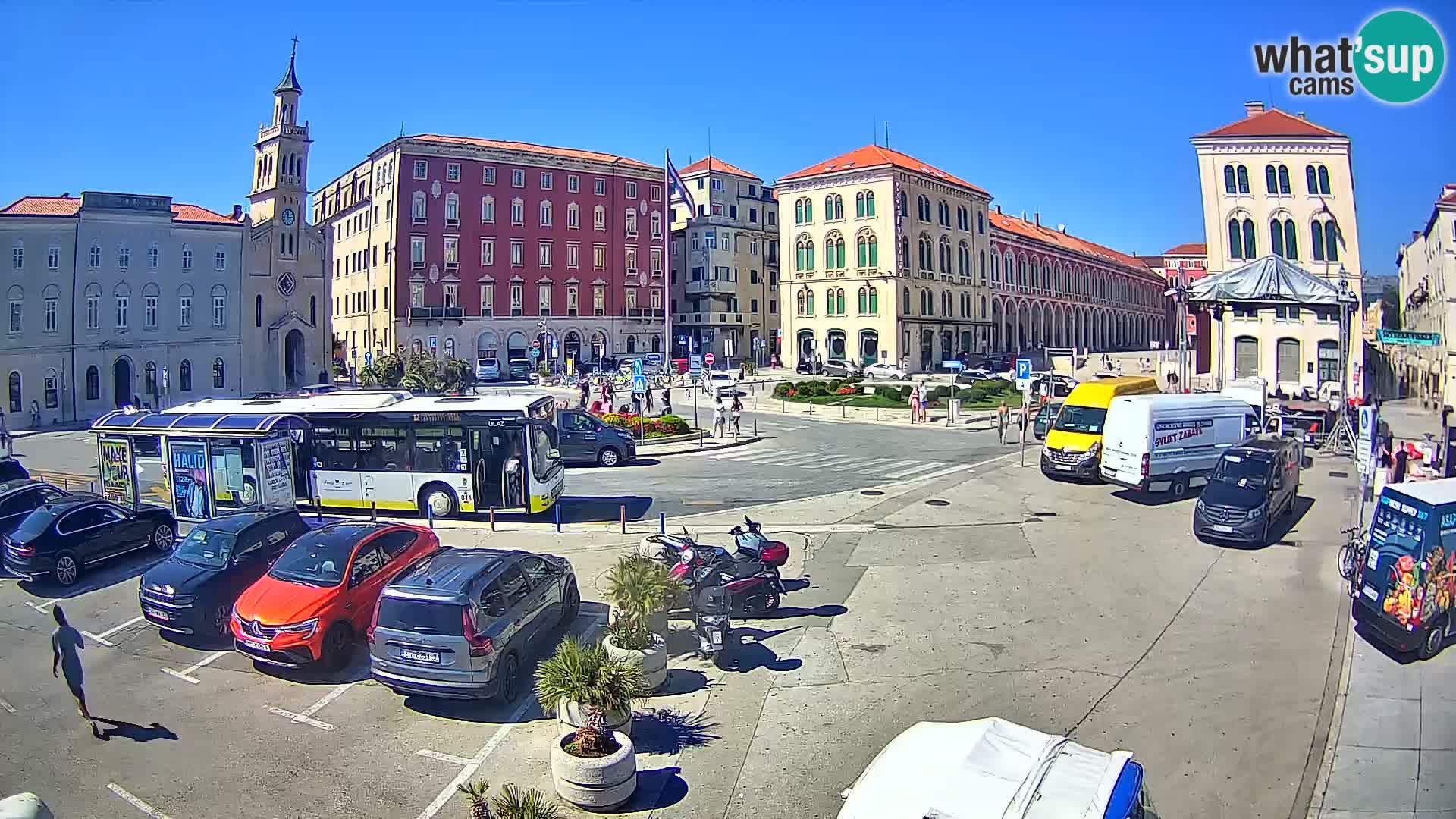 Webcam Split Riva – Prokurative | Trg Republike