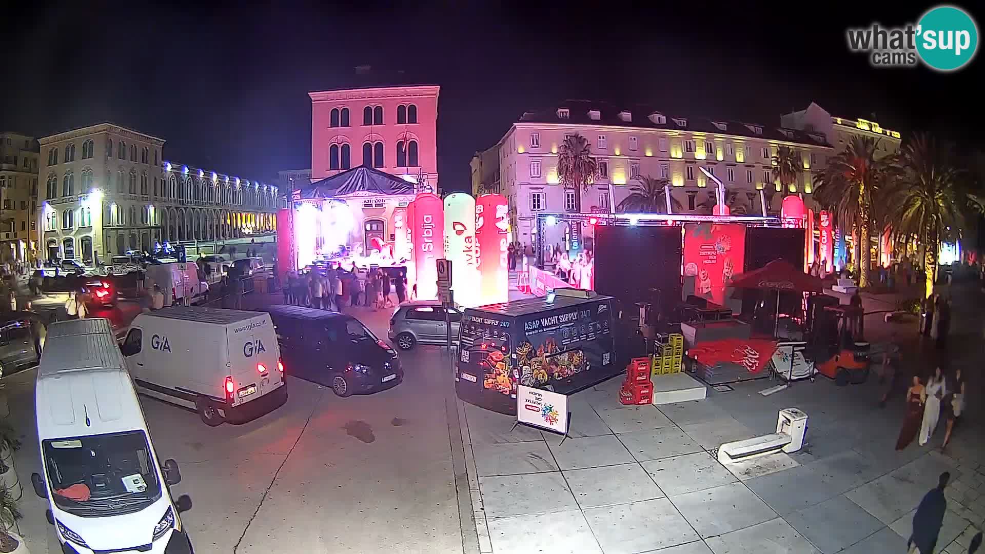 Split kamera Riva – Prokurative | Trg Republike