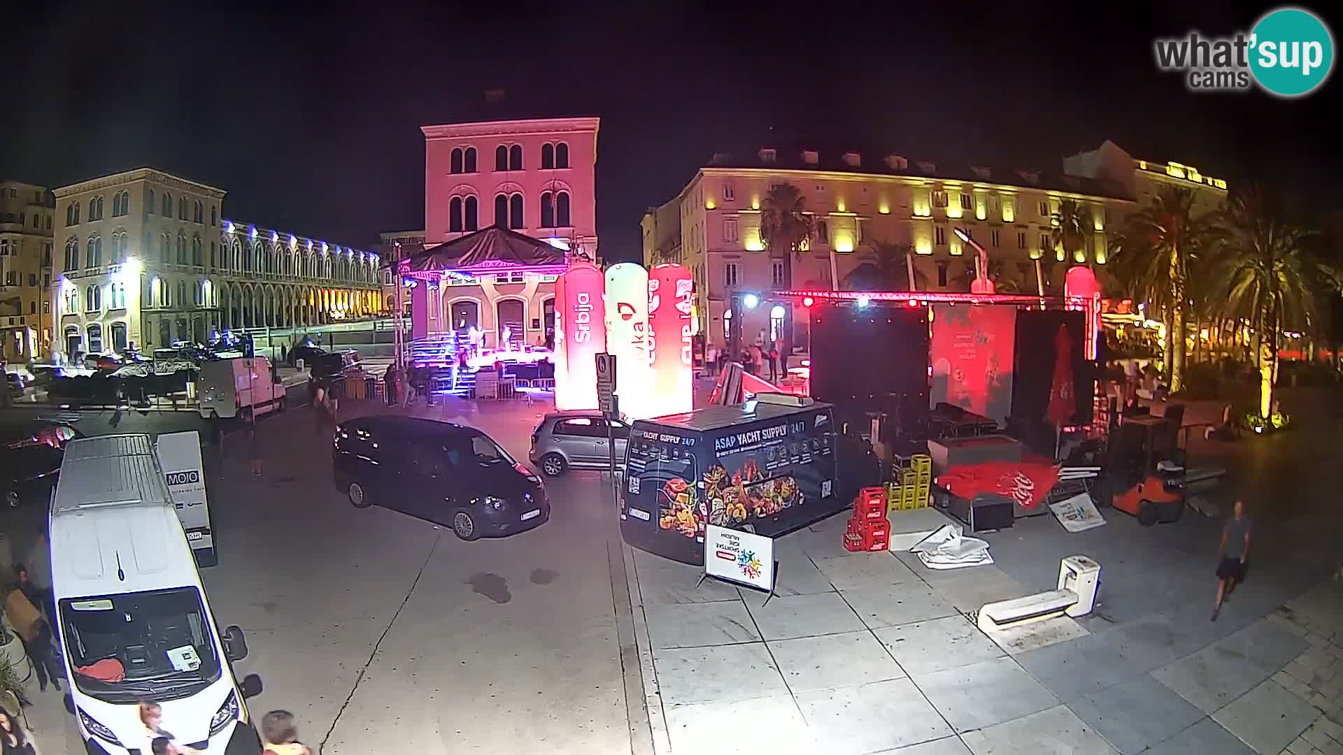 Split kamera Riva – Prokurative | Trg Republike
