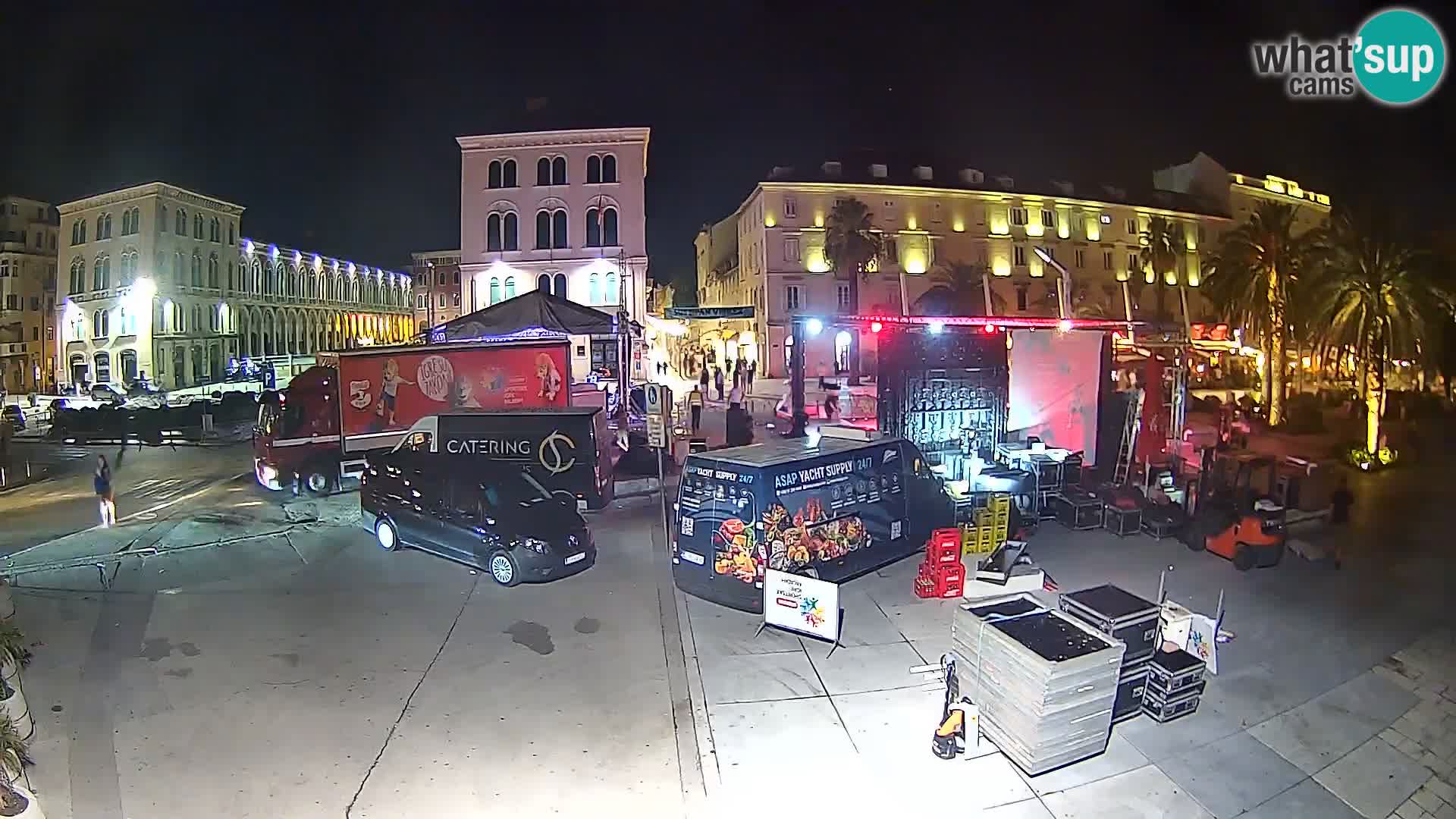 Webcam Split Riva – Prokurative | Trg Republike