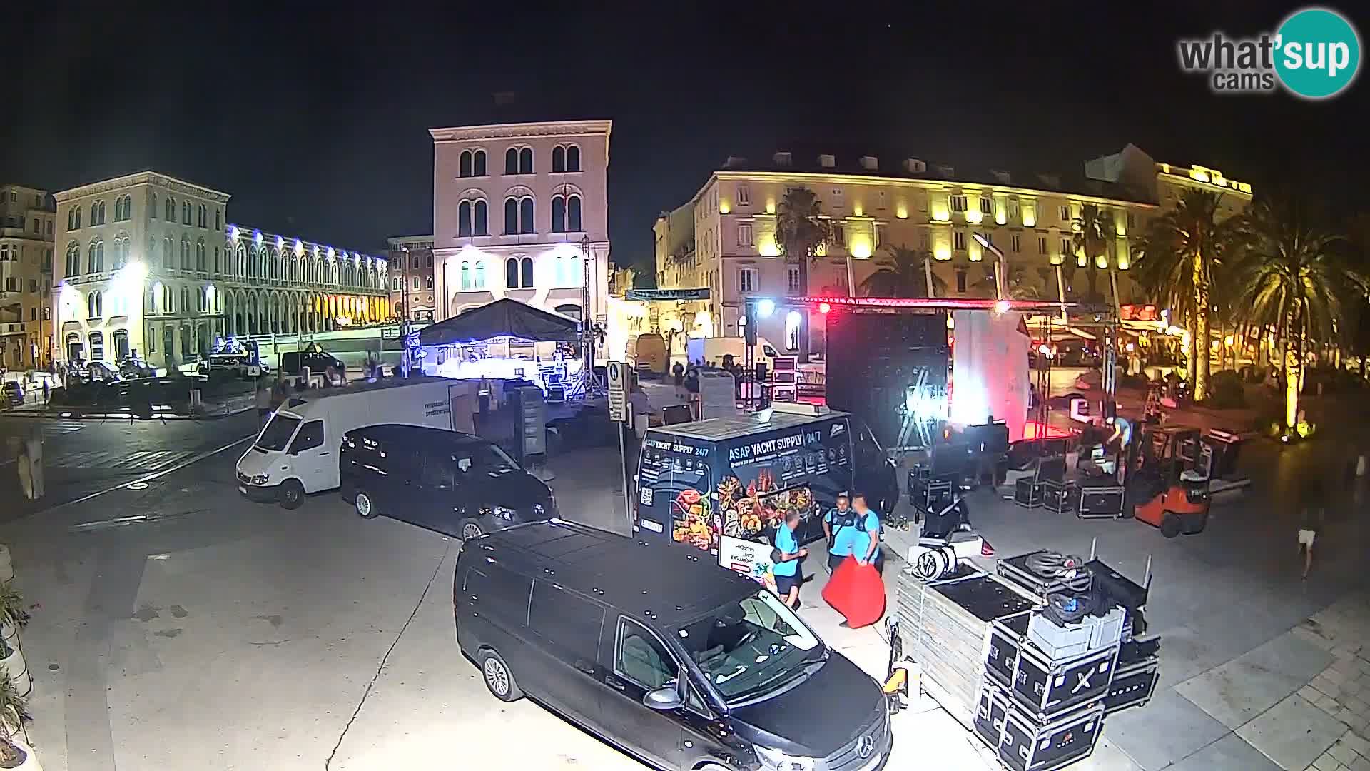 Webcam Split Riva – Prokurative | Trg Republike