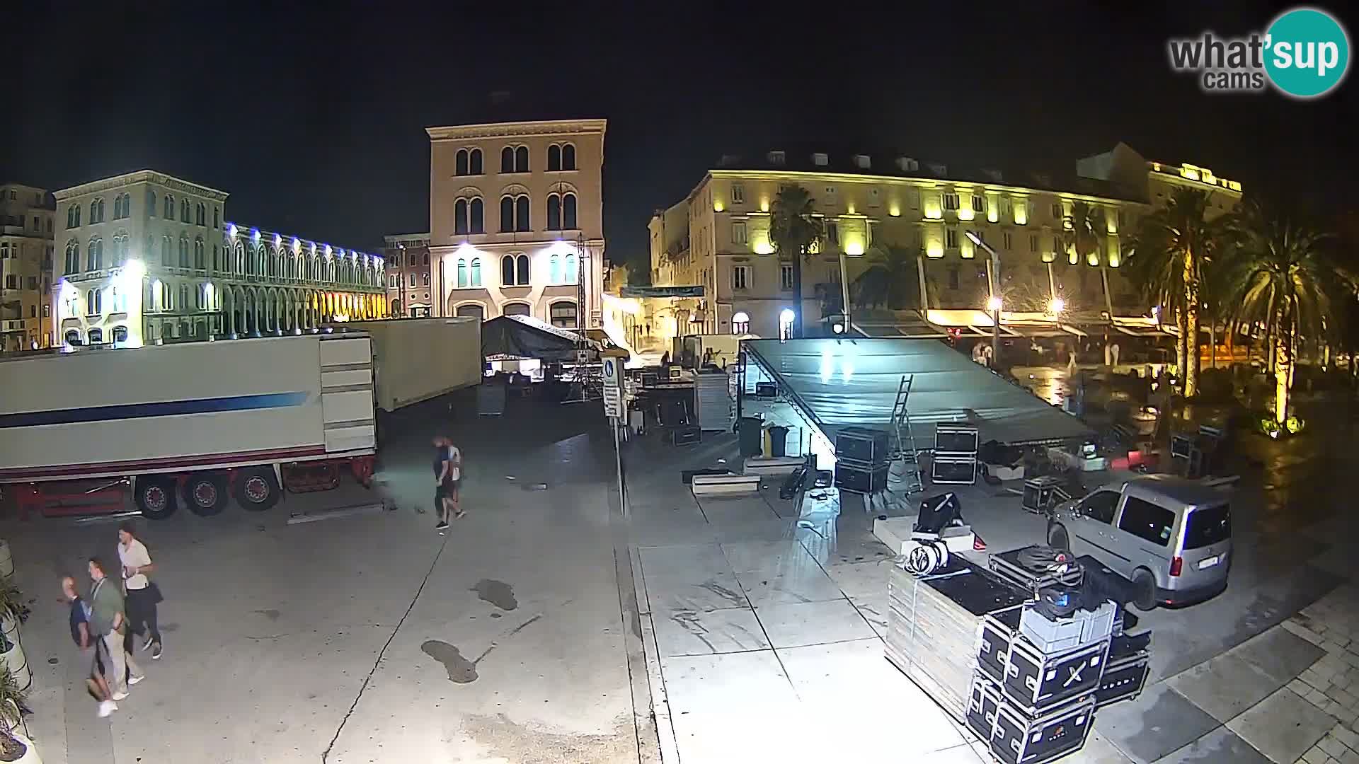 Webcam Split Riva – Prokurative | Trg Republike