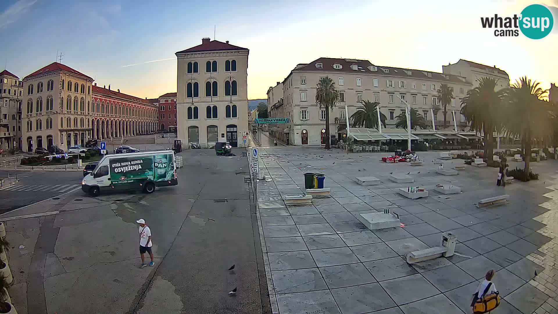 Webcam Split Riva – Prokurative | Plaza de la República