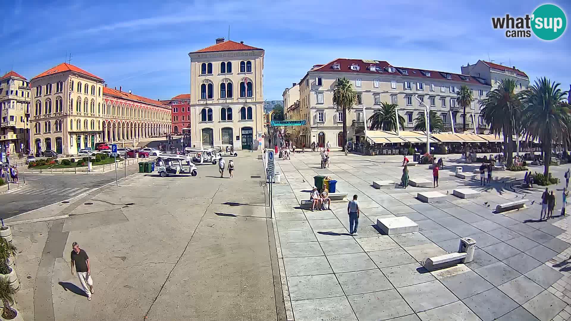 Live kamera Split Riva – Prokurative | Trg Republike