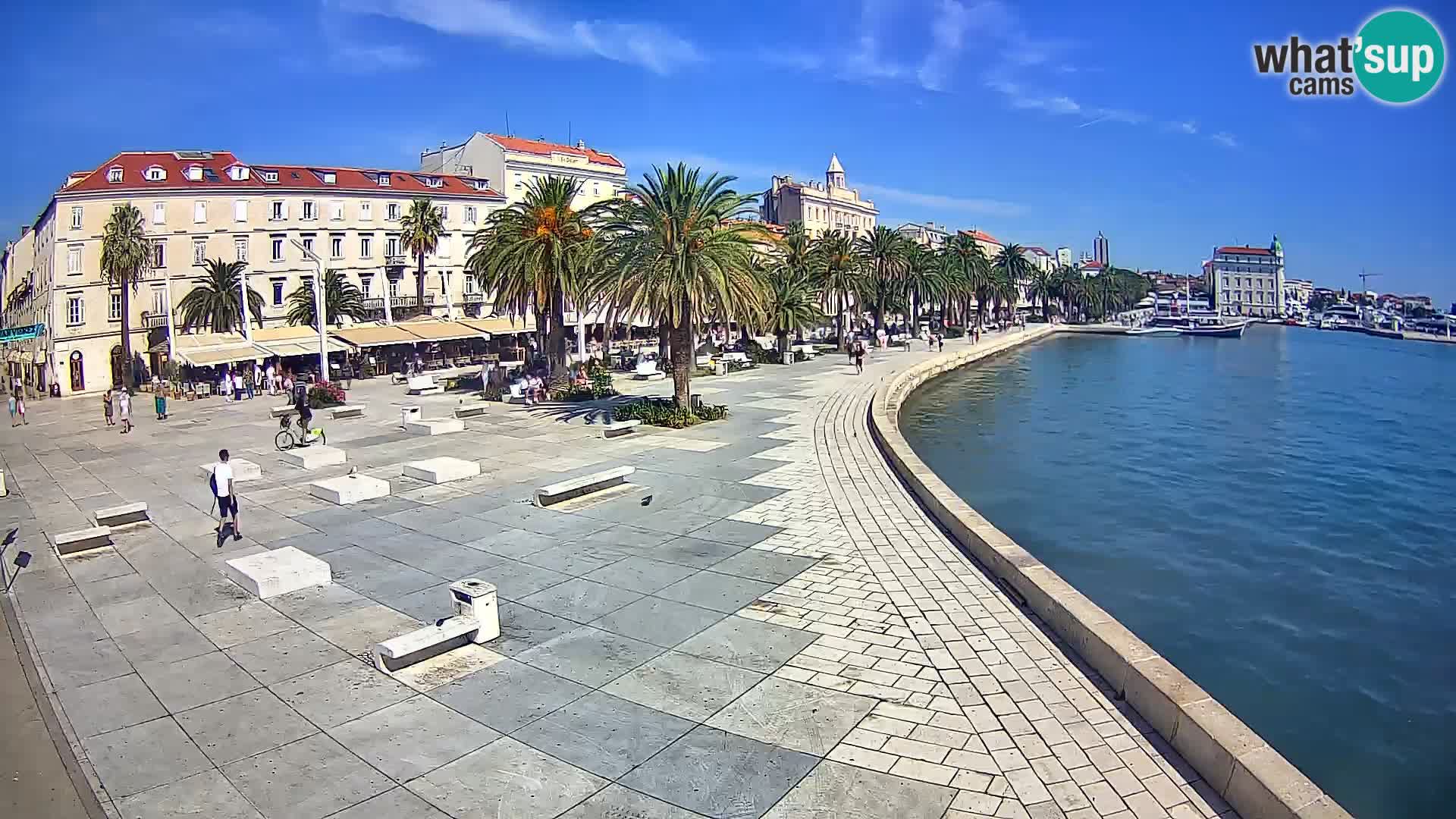 Webcam Split Riva – Prokurative | Trg Republike