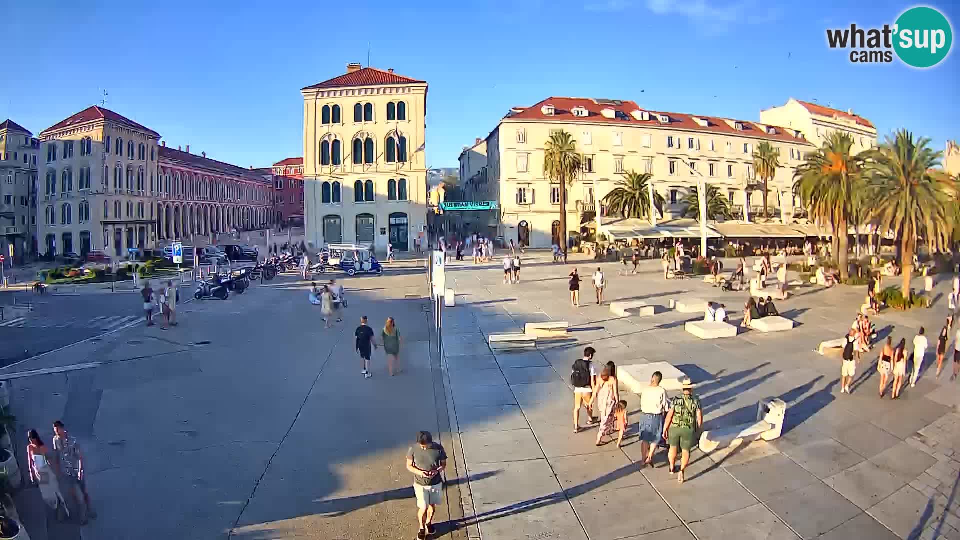 Live kamera Split Riva – Prokurative | Trg Republike