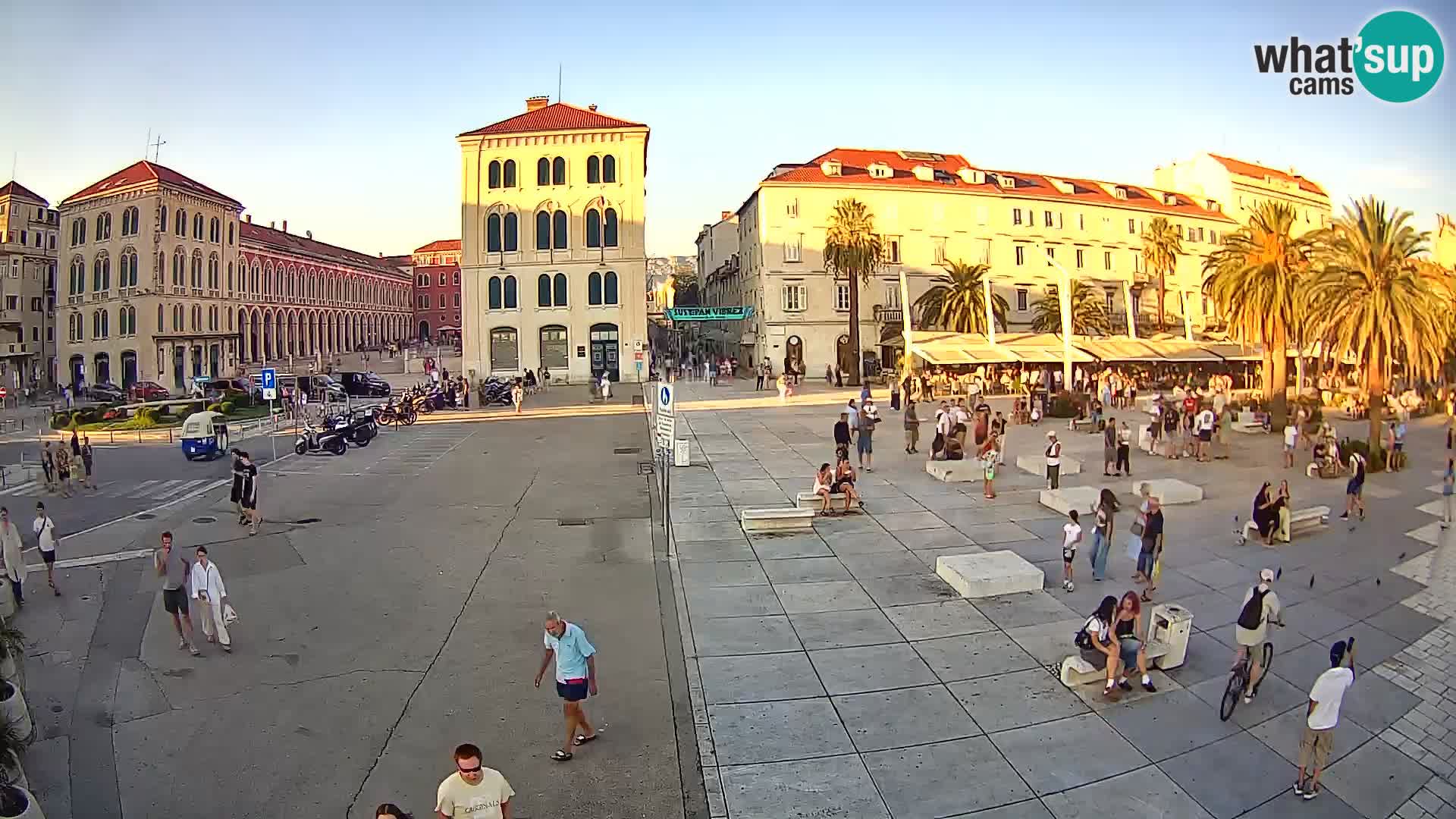 Webcam Split Riva – Prokurative | Plaza de la República