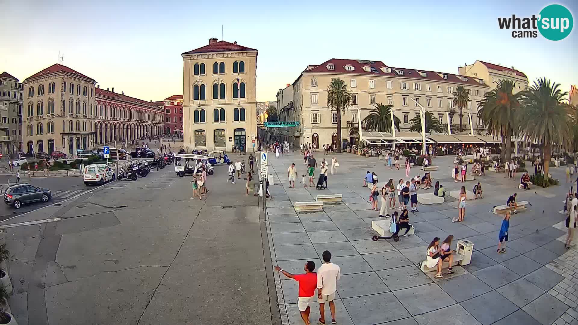 Webcam Split Riva – Prokurative | Plaza de la República