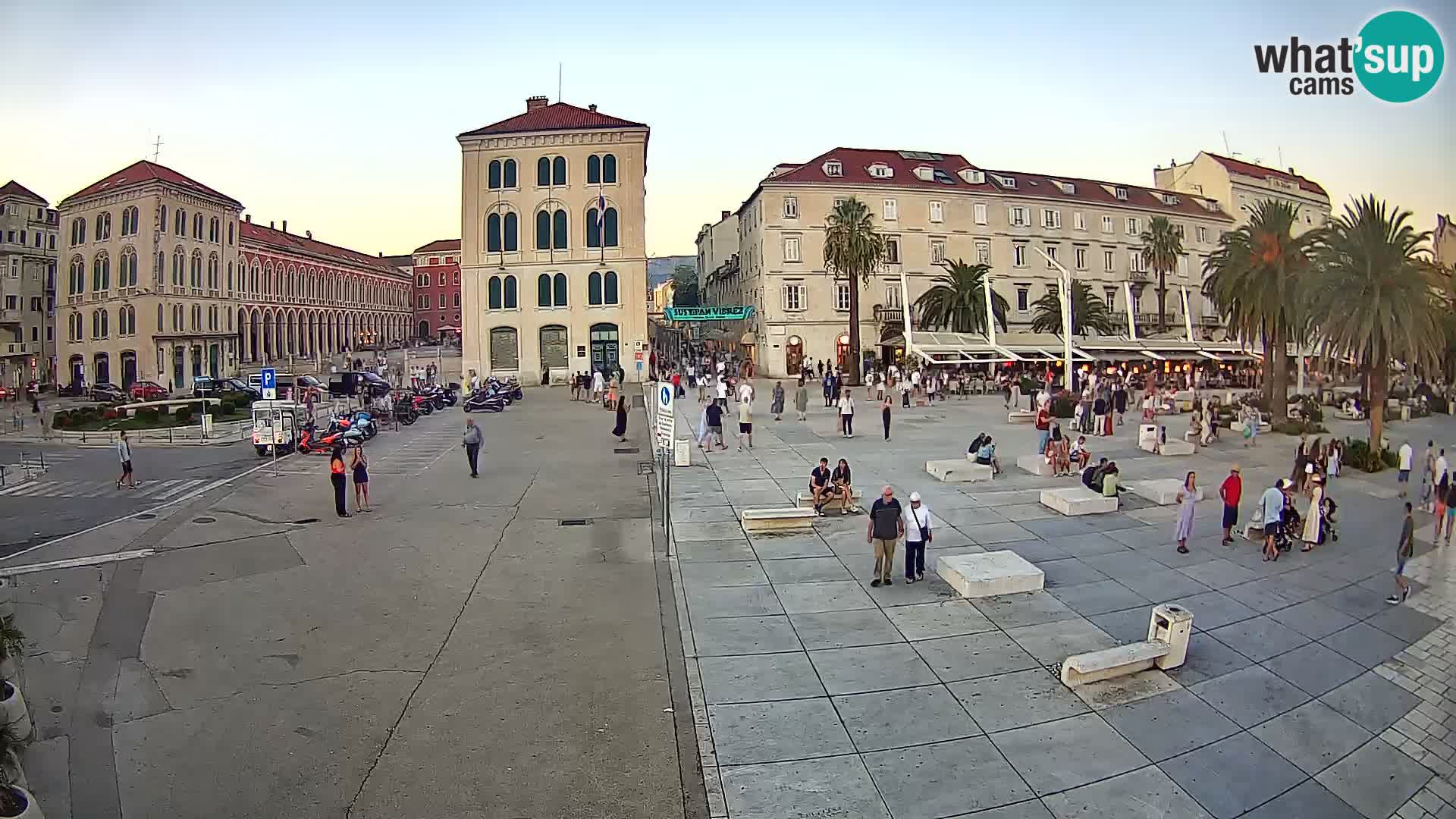 Live kamera Split Riva – Prokurative | Trg Republike