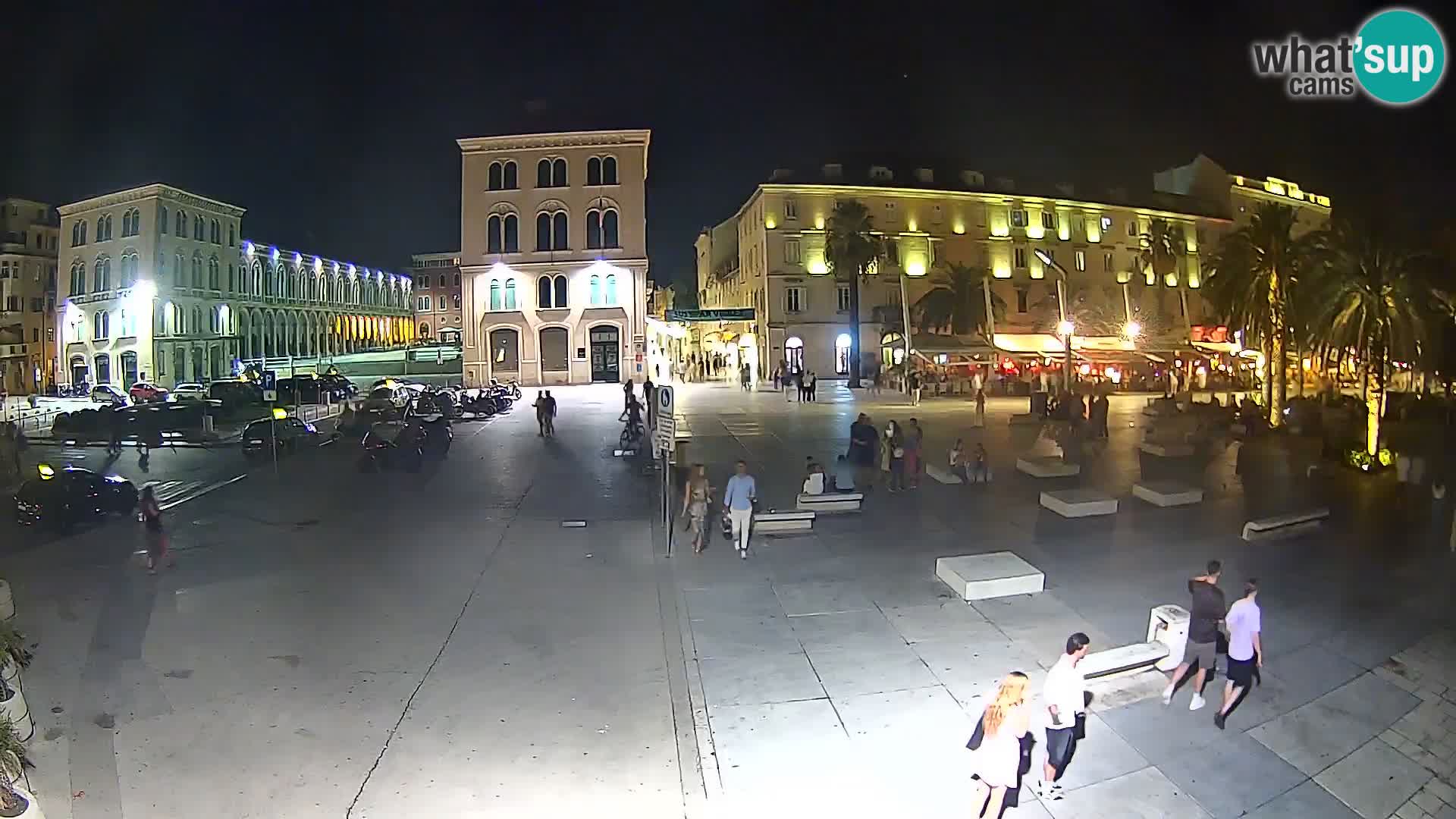 Webcam Split Riva – Prokurative | Trg Republike