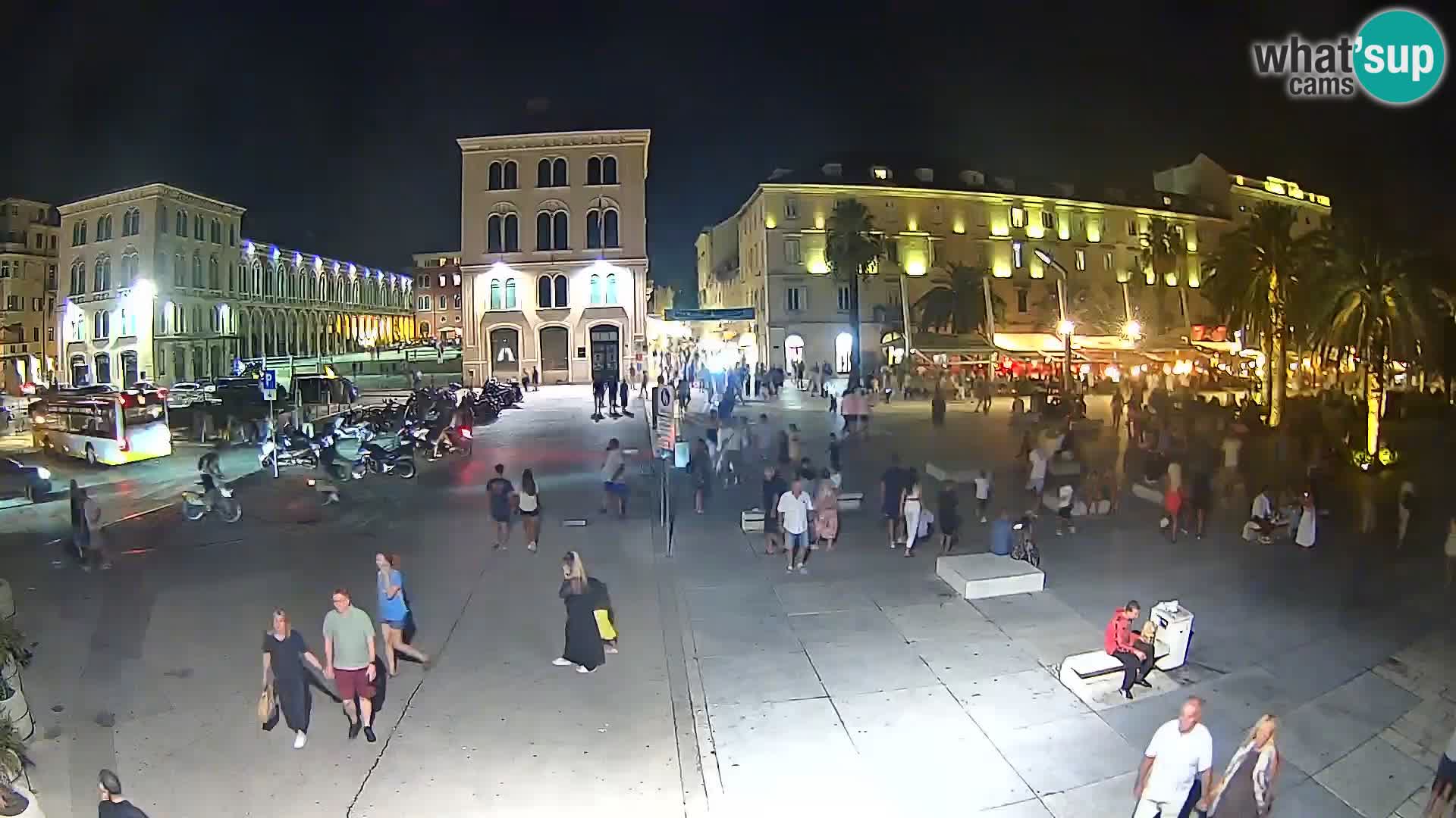 Webcam Spalato Riva – Prokurative | Piazza della Republika