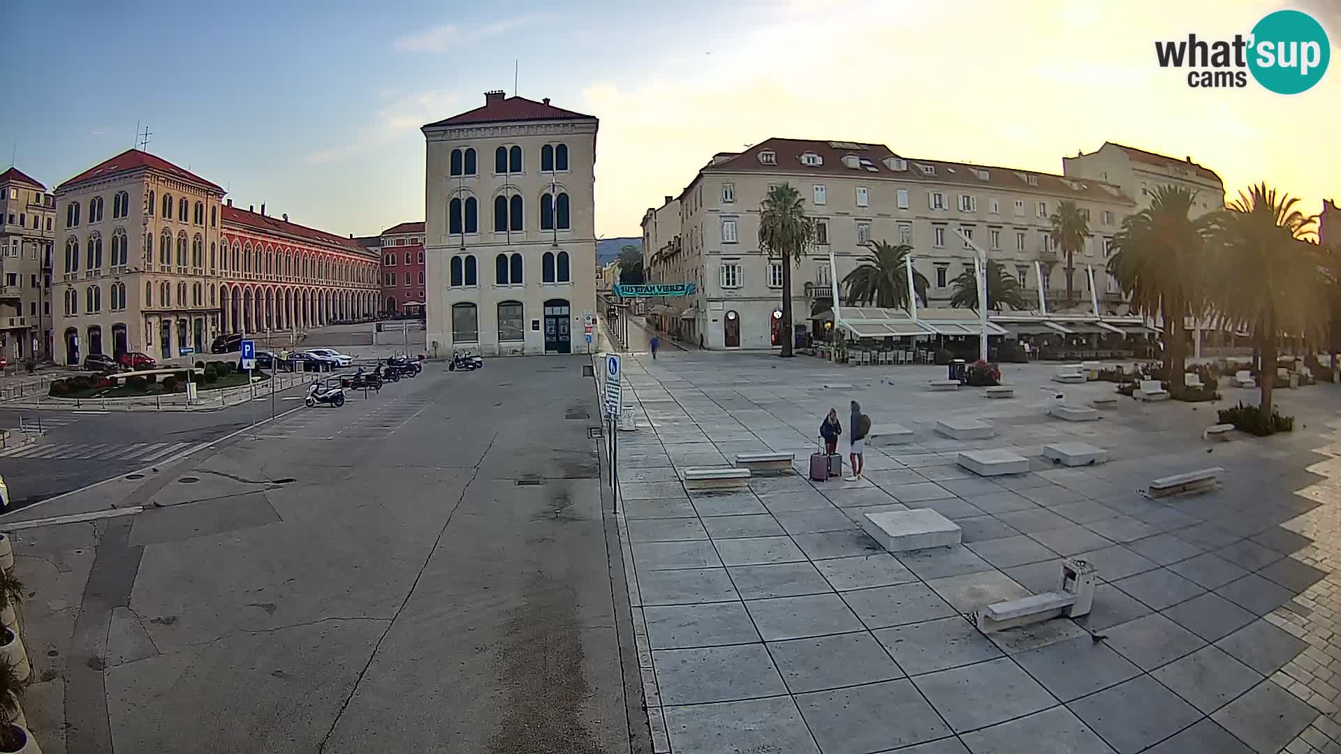 Webcam Spalato Riva – Prokurative | Piazza della Republika