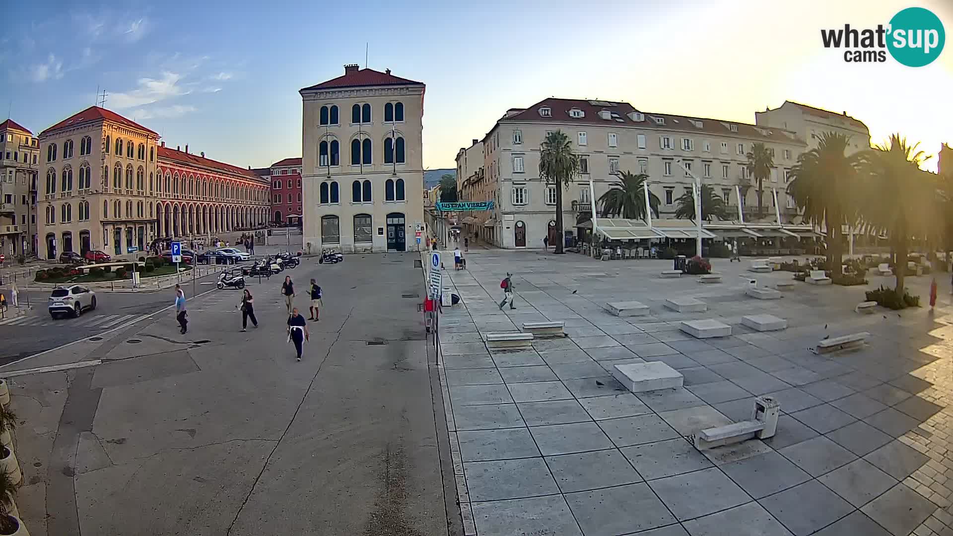 Webcam Split Riva – Prokurative | Plaza de la República