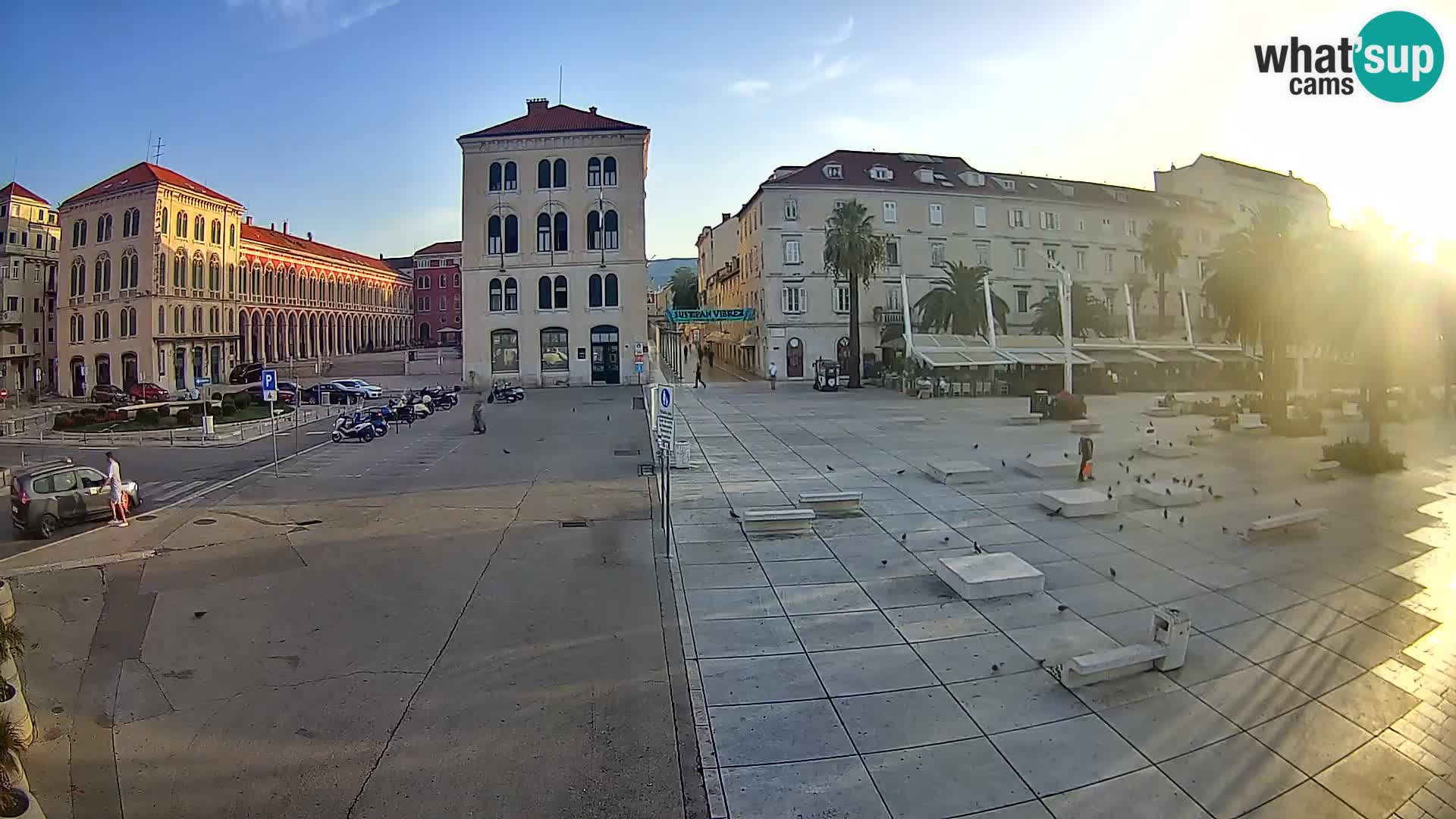 Split kamera Riva – Prokurative | Trg Republike