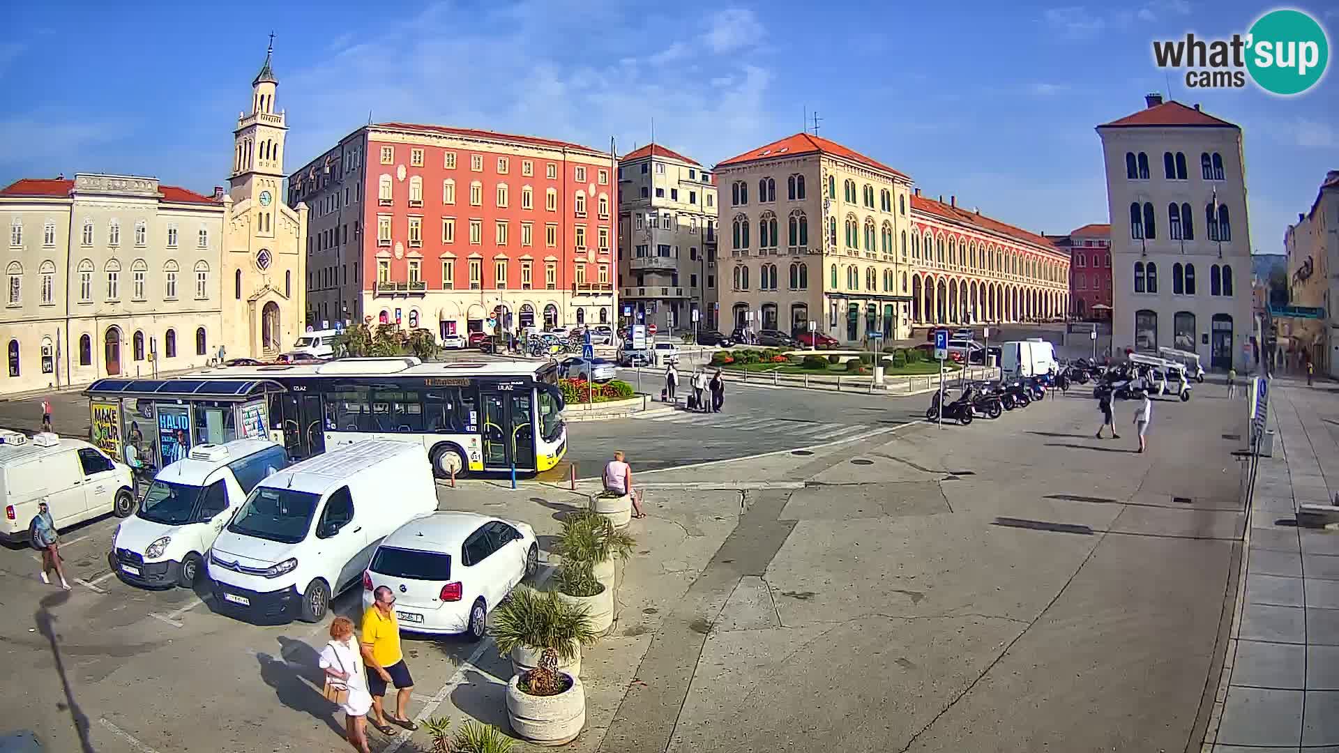 Live kamera Split Riva – Prokurative | Trg Republike