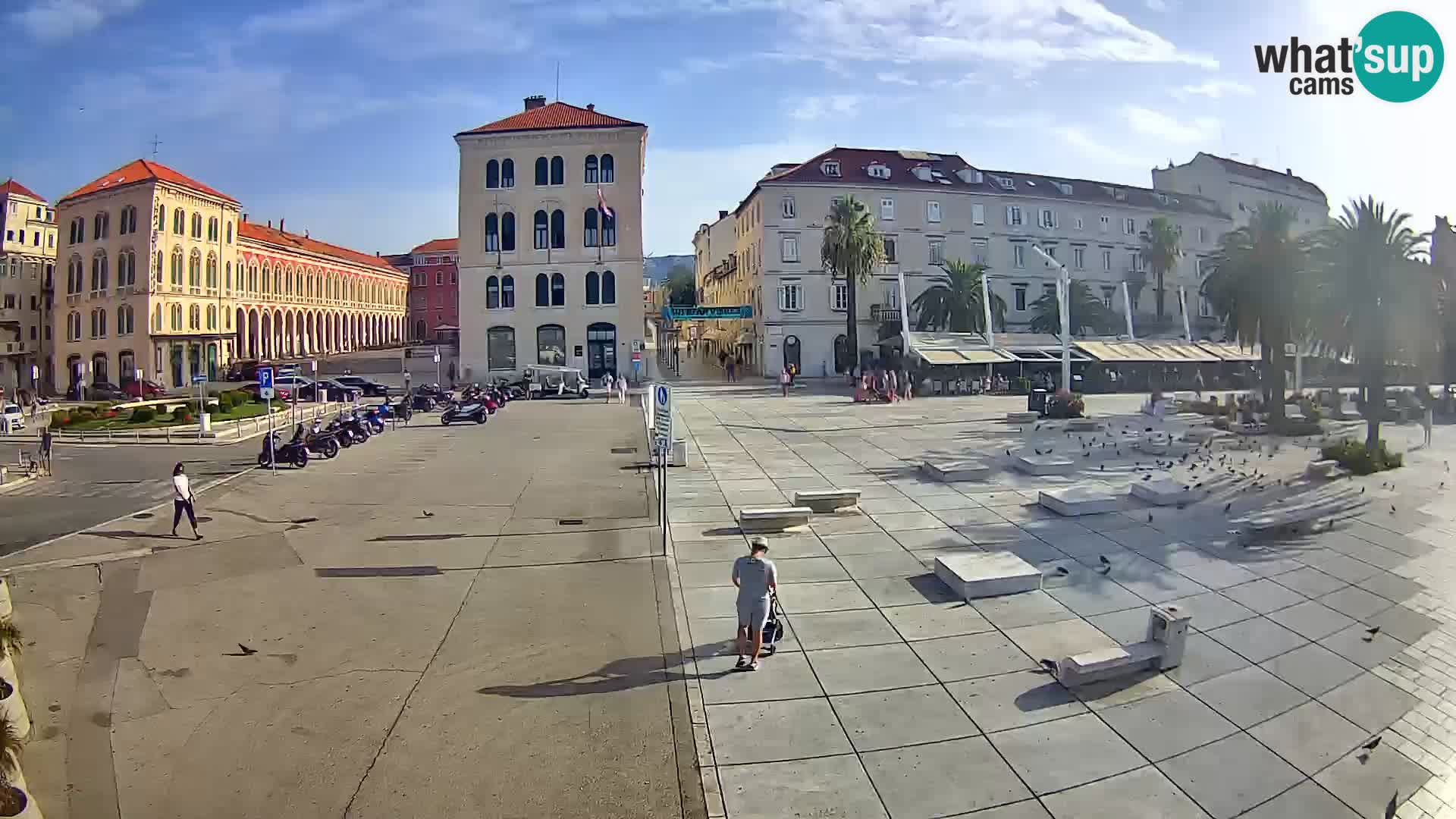 Webcam Spalato Riva – Prokurative | Piazza della Republika