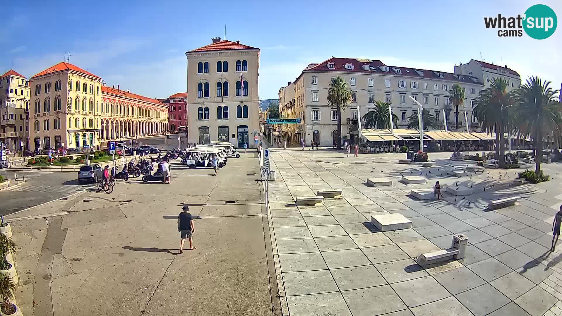 Webcam Split Riva – Prokurative | Plaza de la República