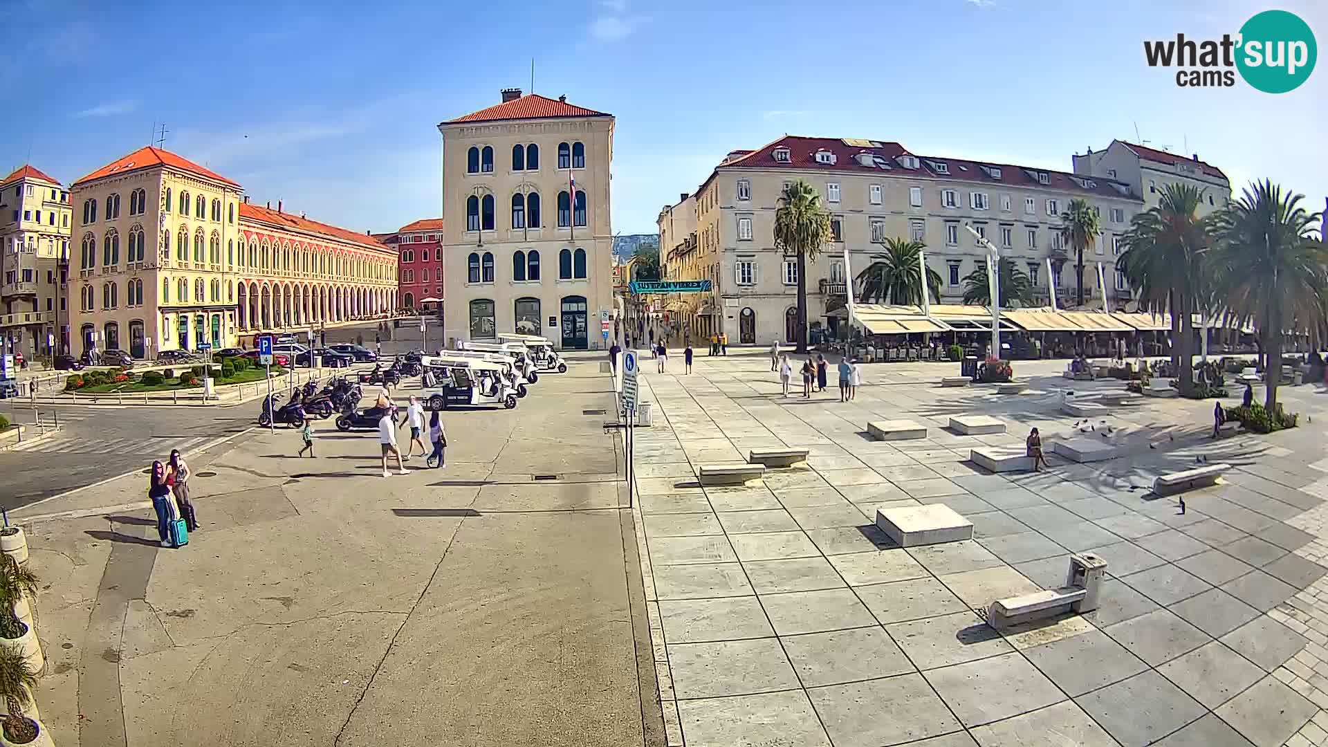Webcam Split Riva – Prokurative | Plaza de la República