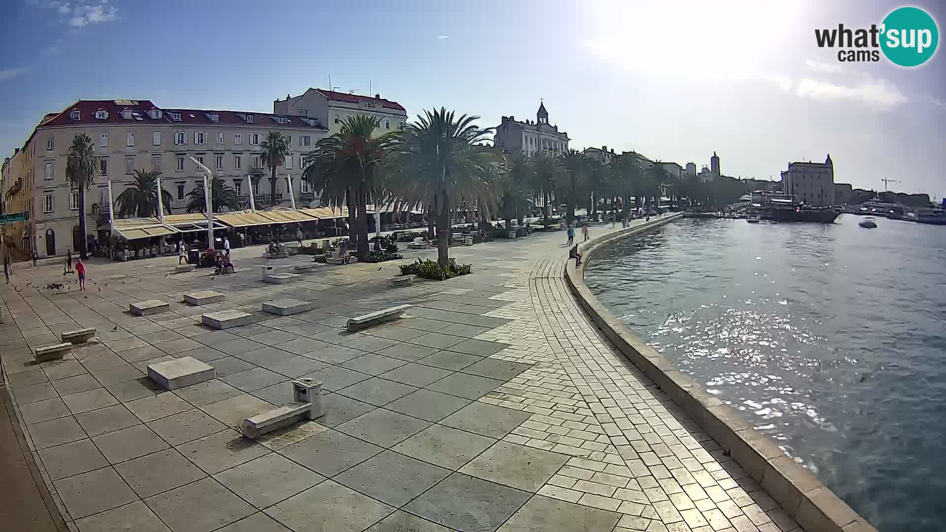 Webcam Split Riva – Prokurative | Plaza de la República