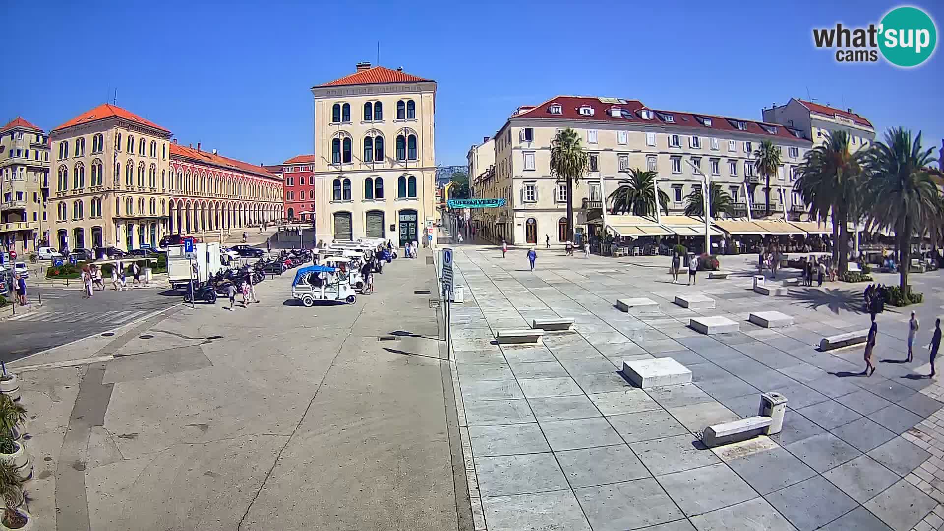 Webcam Split Riva – Prokurative | Trg Republike