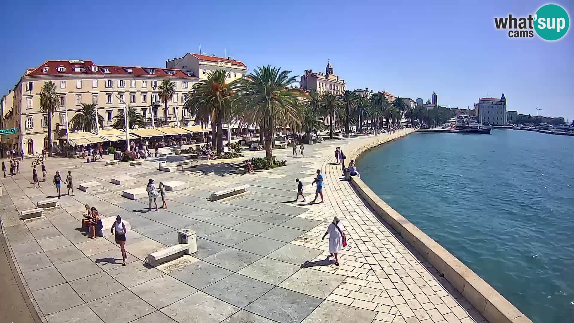 Webcam Split Riva – Prokurative | Plaza de la República