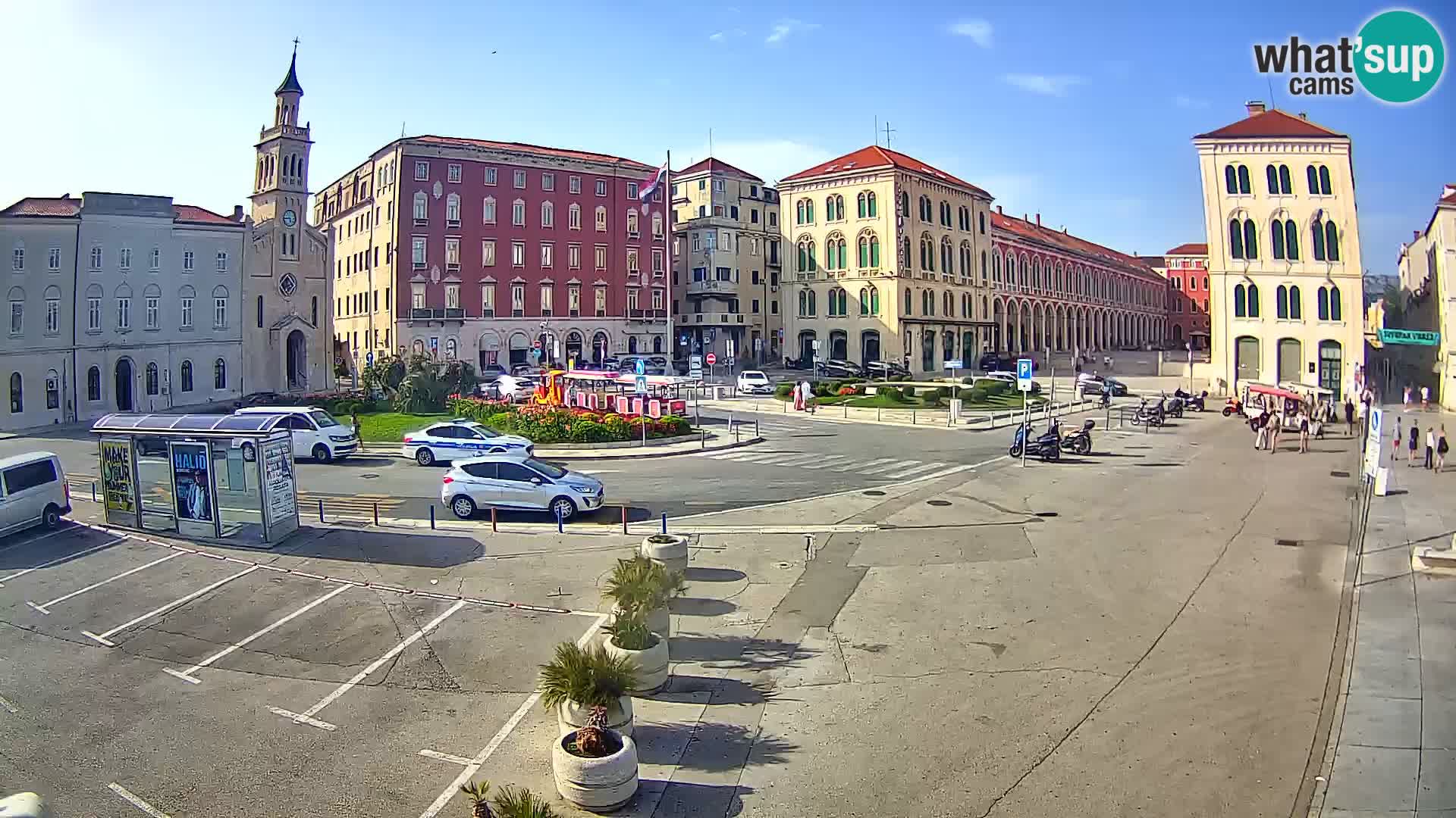 Webcam Split Riva – Prokurative | Plaza de la República