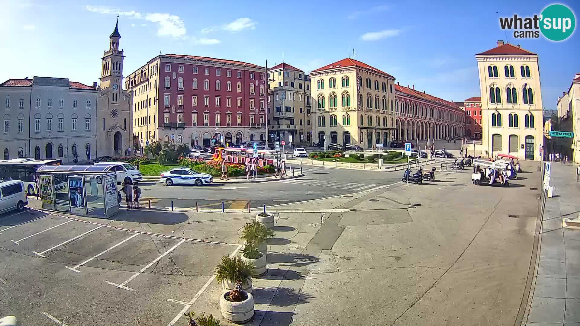 Webcam Spalato Riva – Prokurative | Piazza della Republika