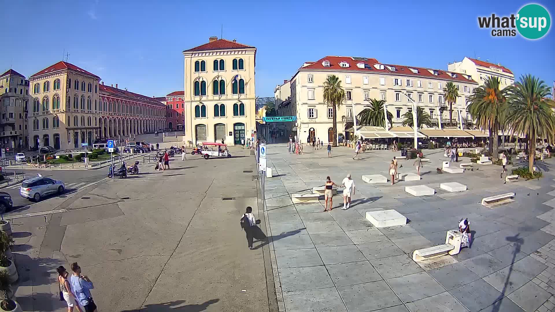 Webcam Split Riva – Prokurative | Plaza de la República