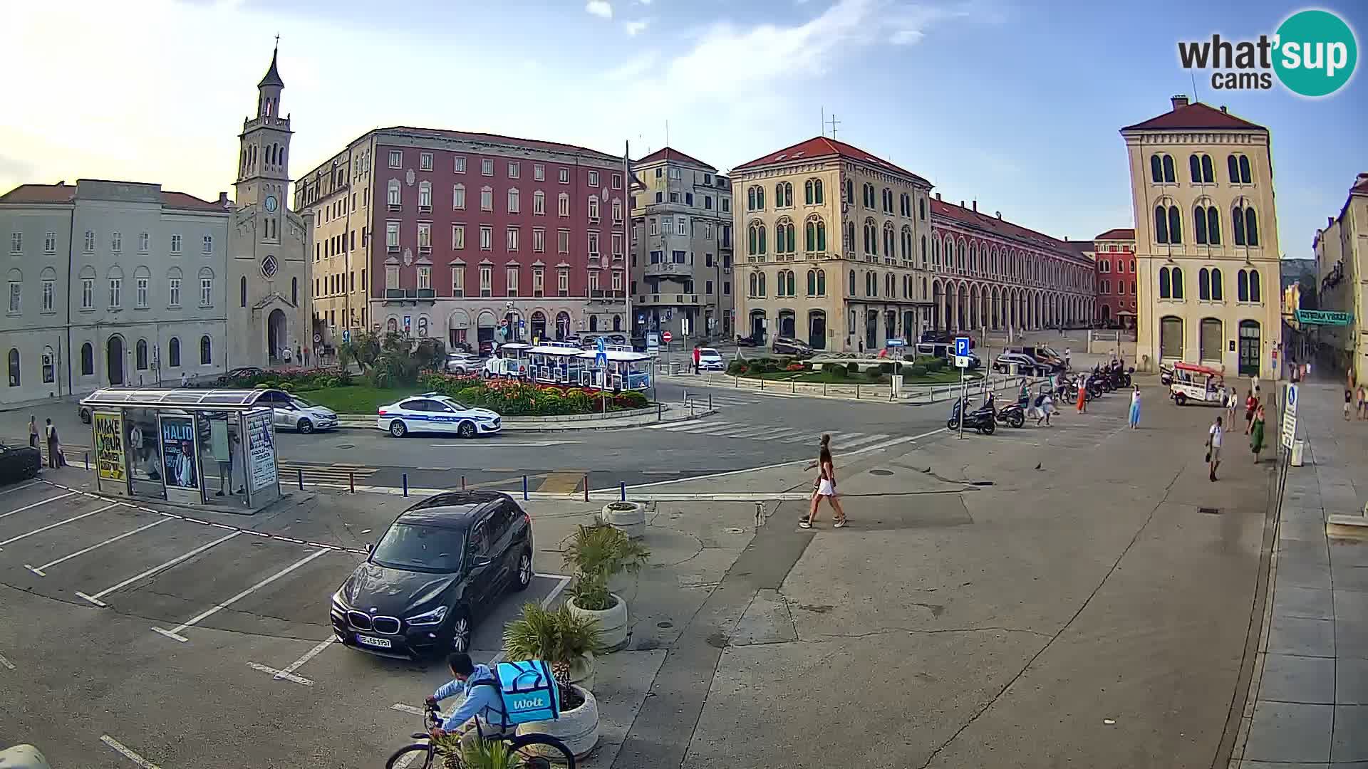 Live kamera Split Riva – Prokurative | Trg Republike