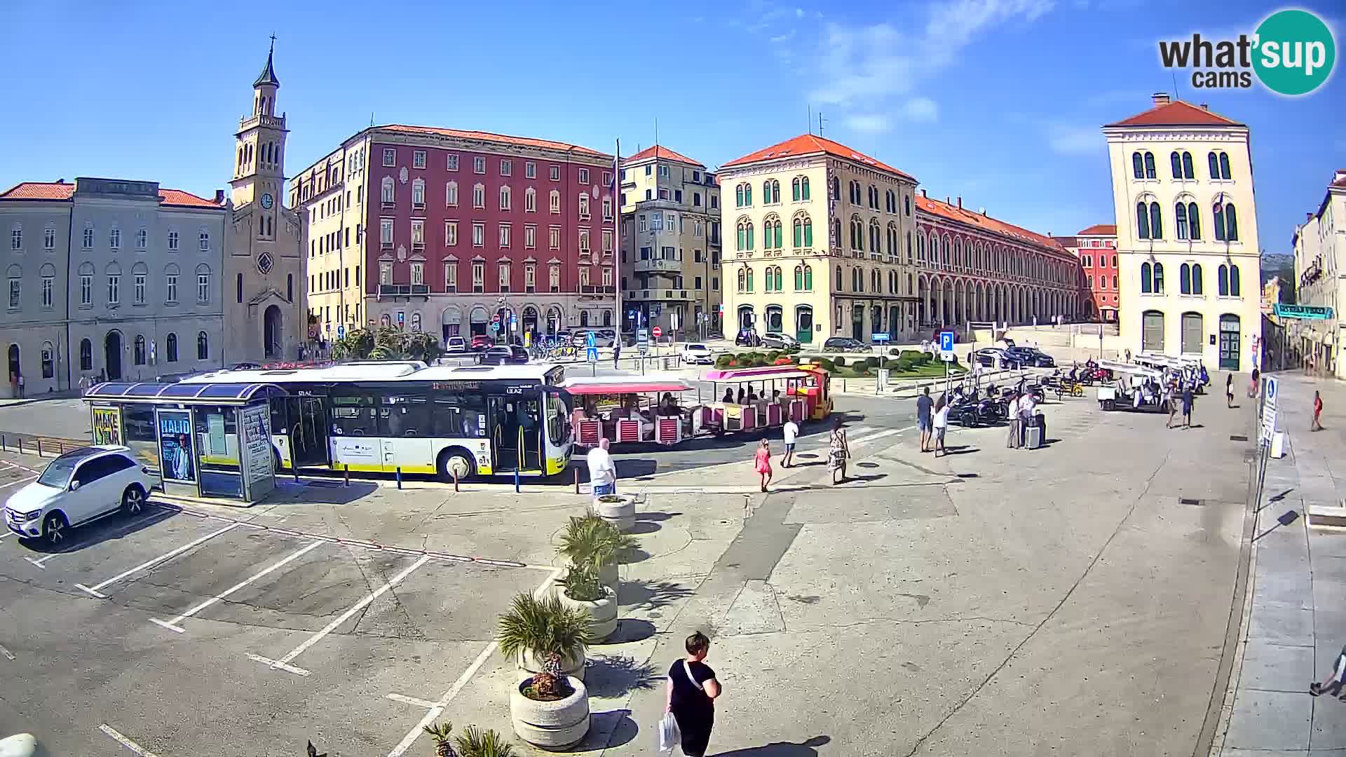 Split kamera Riva – Prokurative | Trg Republike