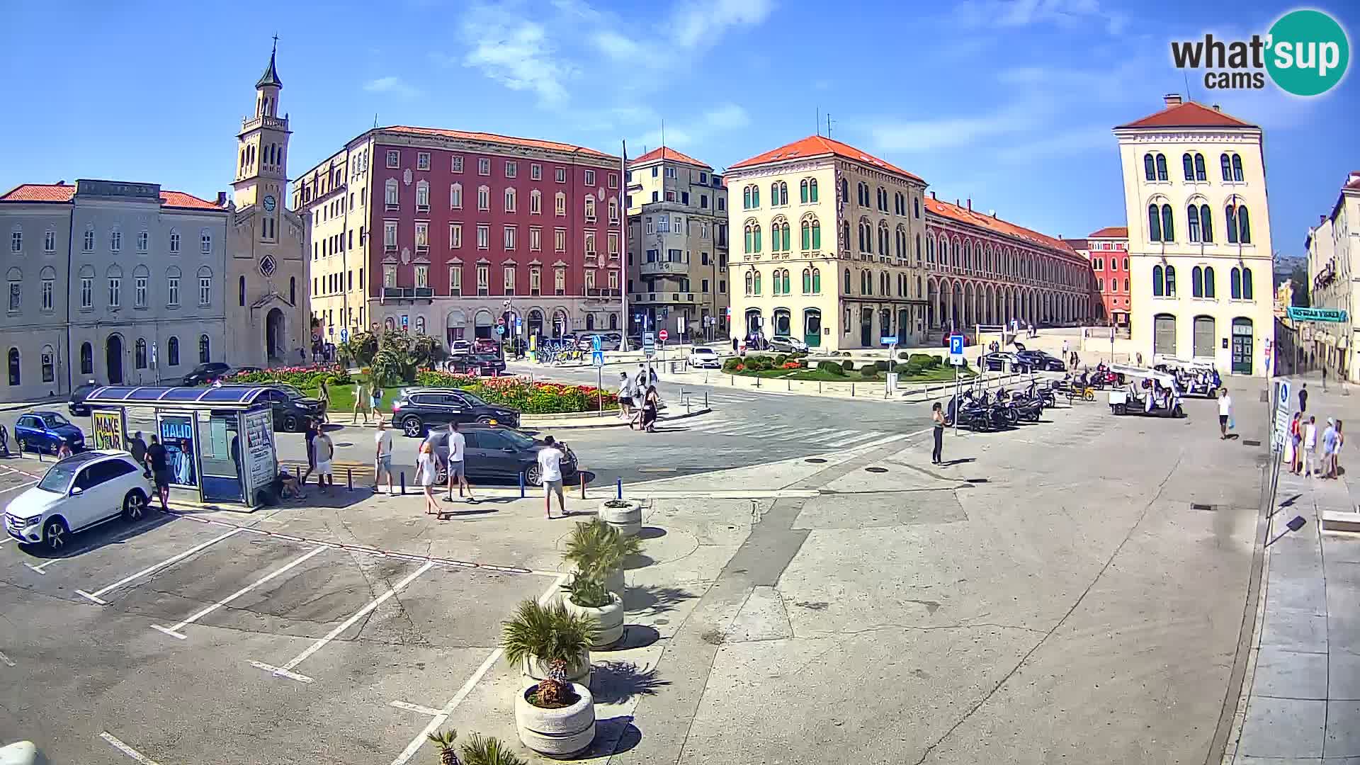 Split kamera Riva – Prokurative | Trg Republike