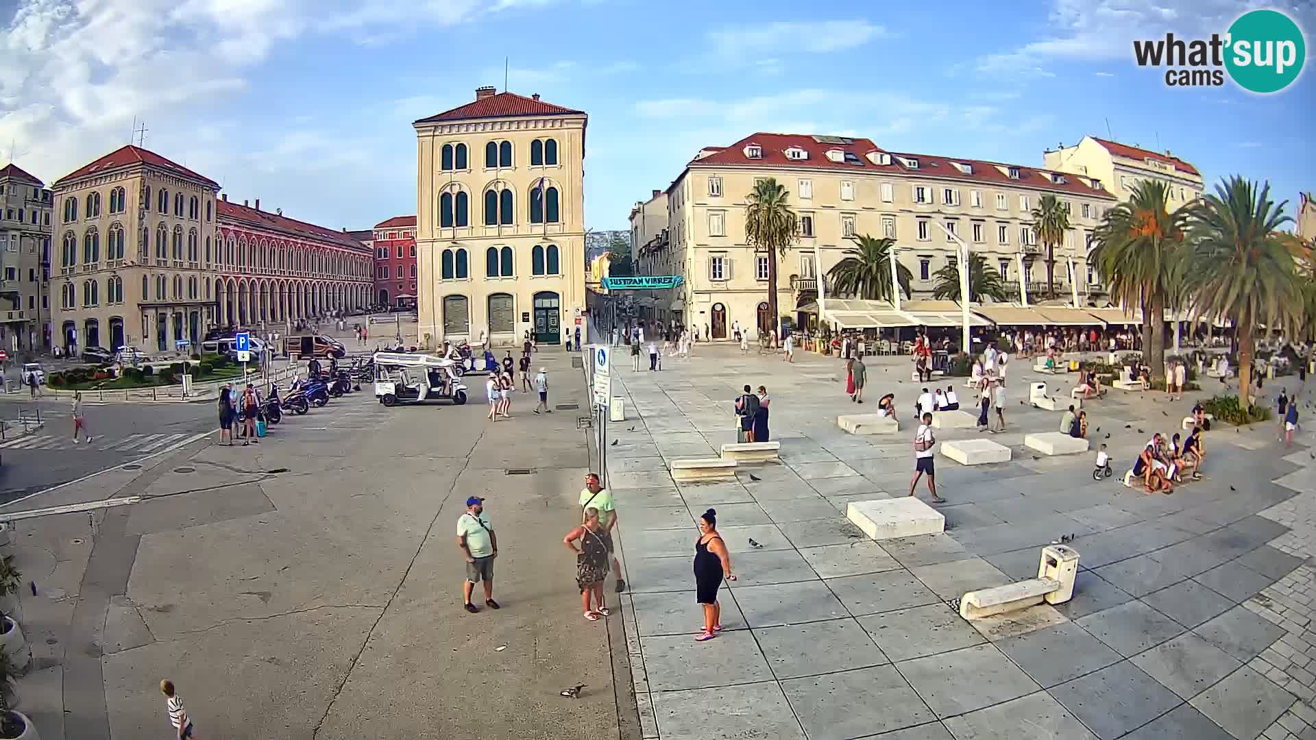 Webcam Spalato Riva – Prokurative | Piazza della Republika