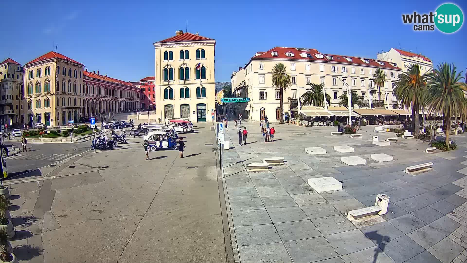 Live kamera Split Riva – Prokurative | Trg Republike