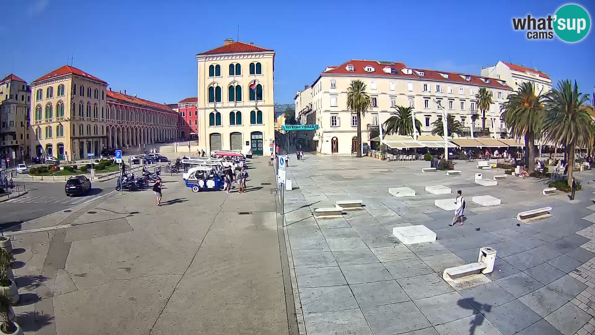Webcam Split Riva – Prokurative | Trg Republike
