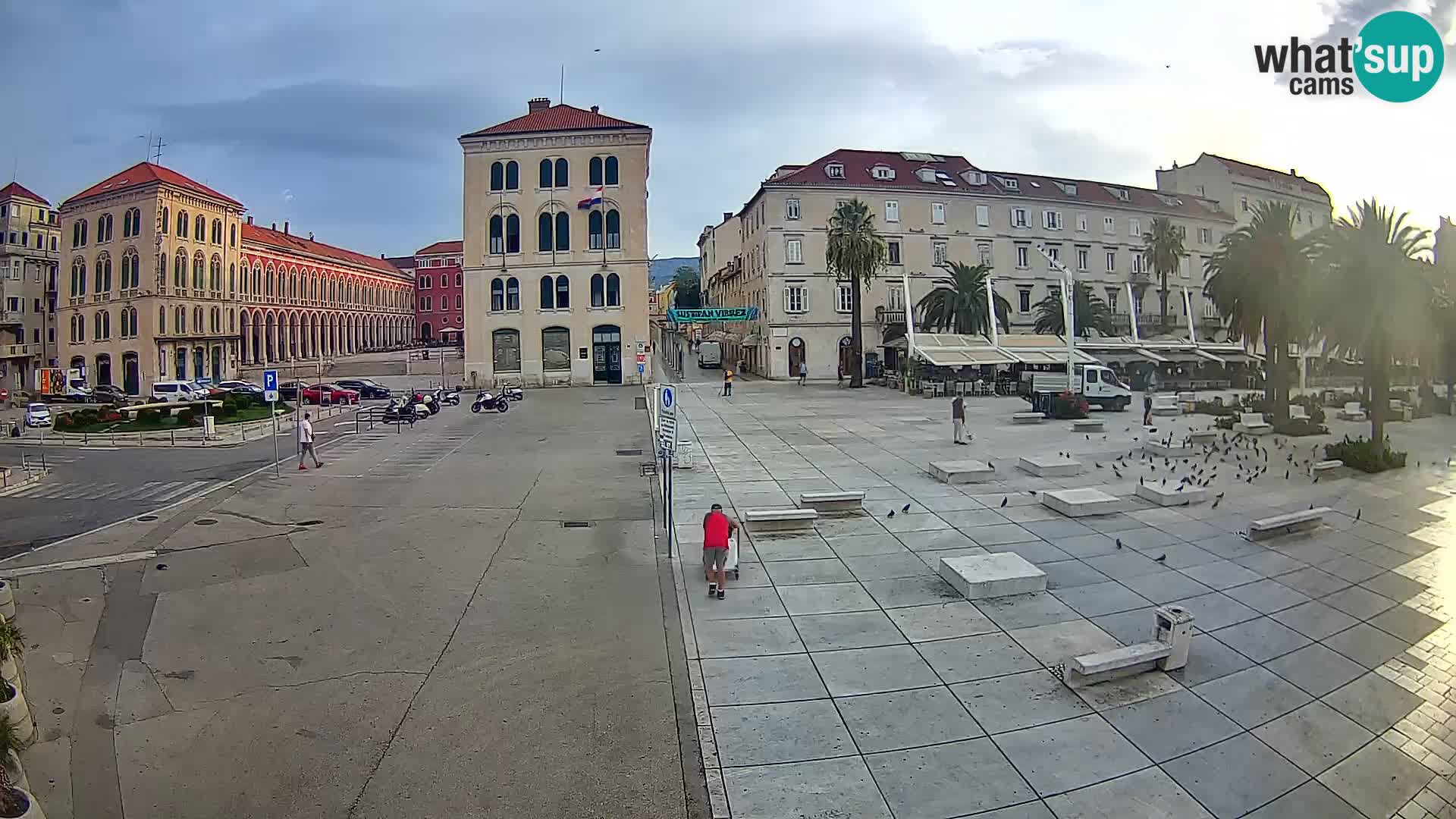 Webcam Spalato Riva – Prokurative | Piazza della Republika