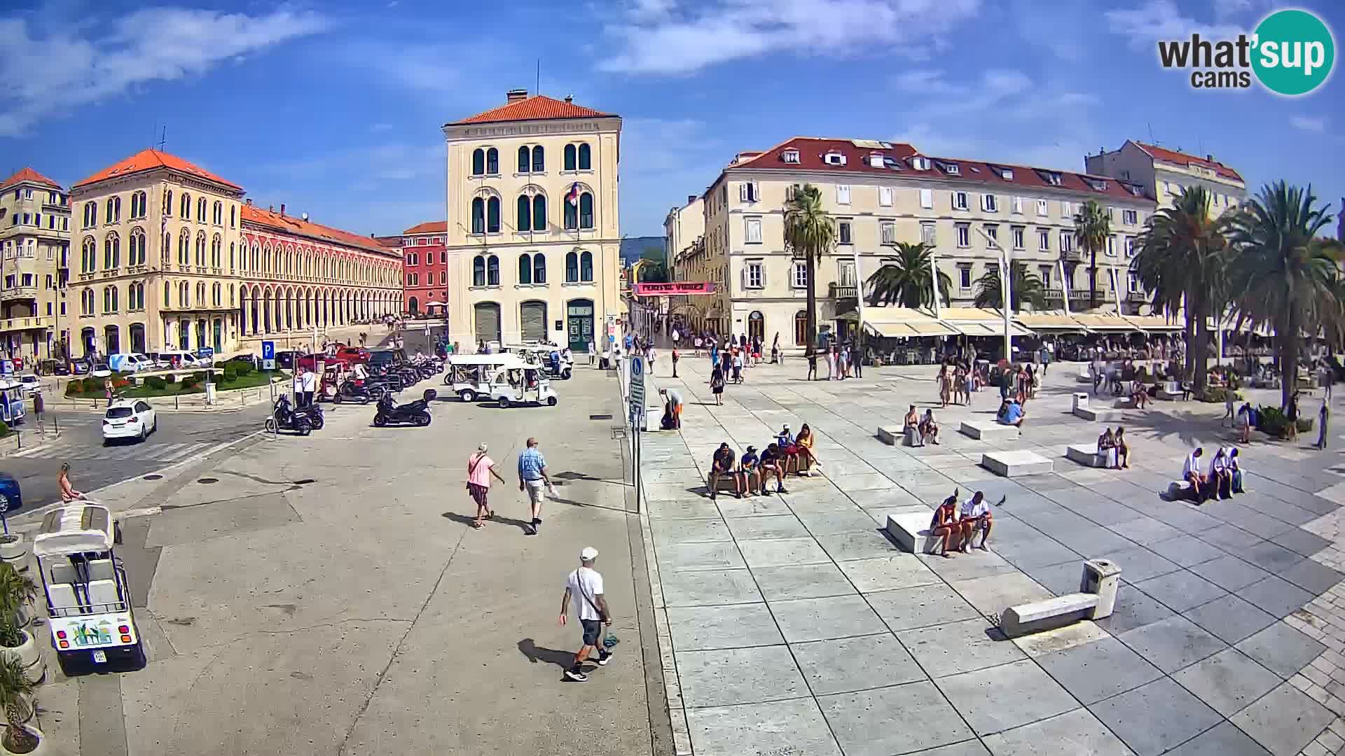 Webcam Spalato Riva – Prokurative | Piazza della Republika