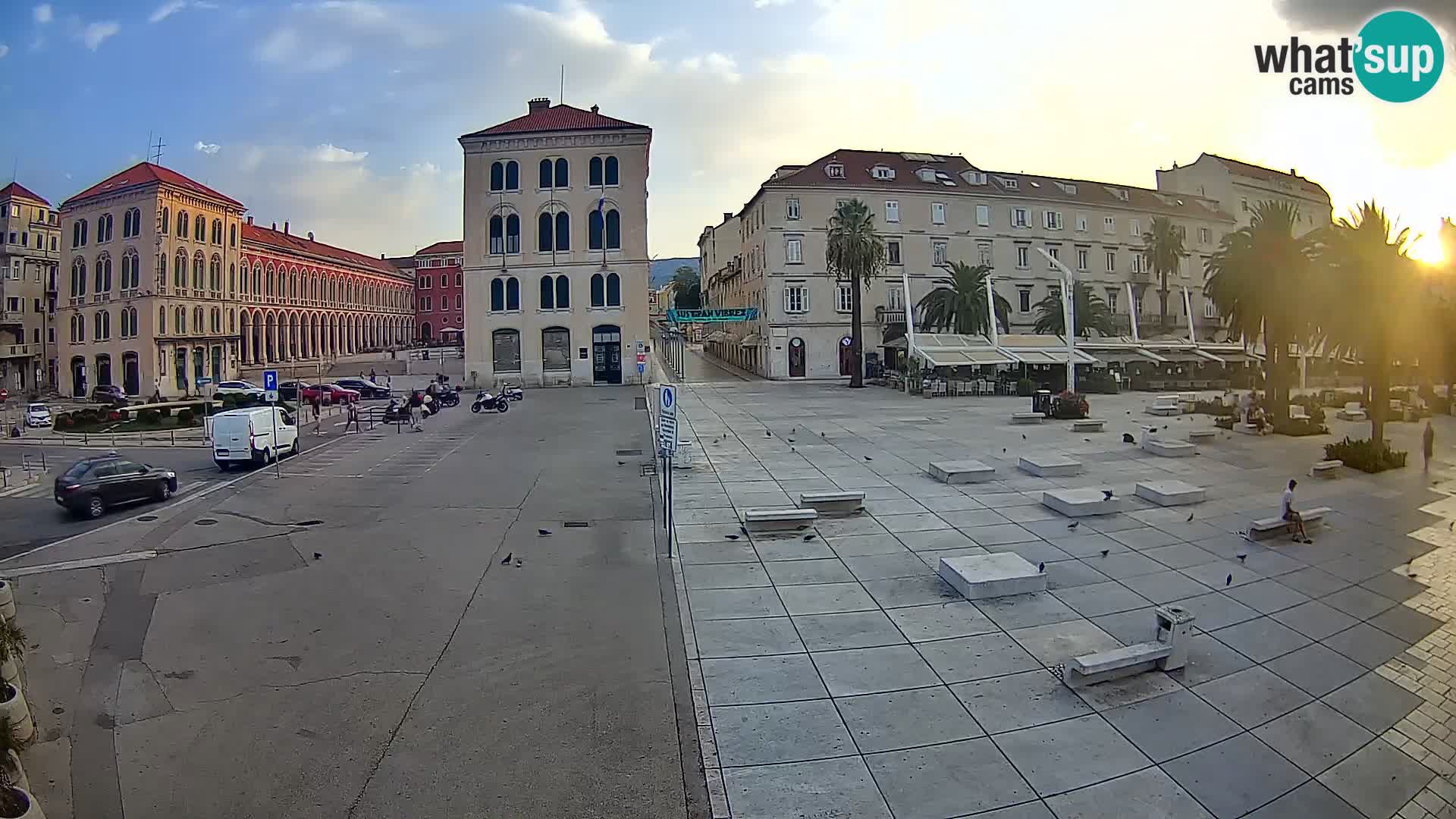 Webcam Split Riva – Prokurative | Trg Republike