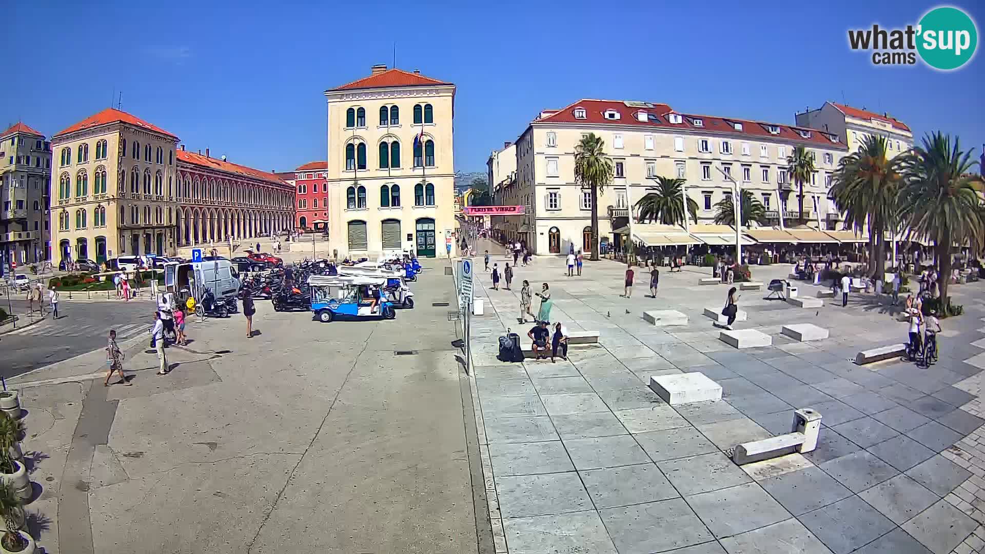 Webcam Split Riva – Prokurative | Trg Republike